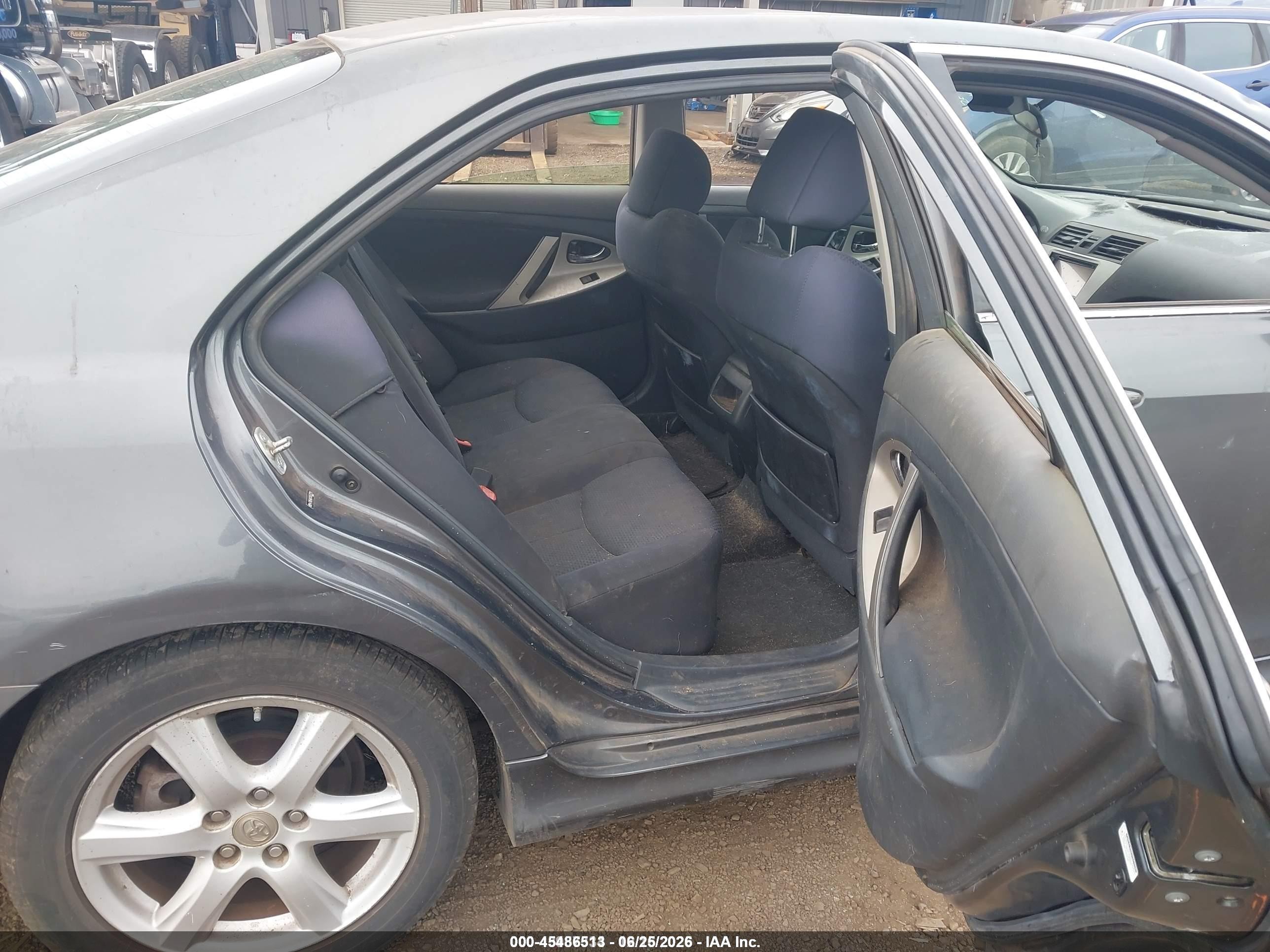 2007 Toyota Camry Se Gray vin: 4T1BE46K17U573711