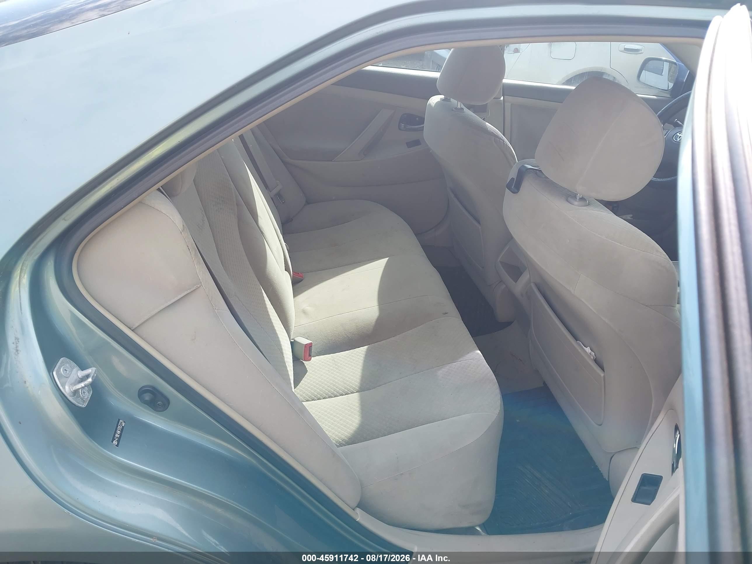2007 Toyota Camry Le Green vin: 4T1BE46K17U577239