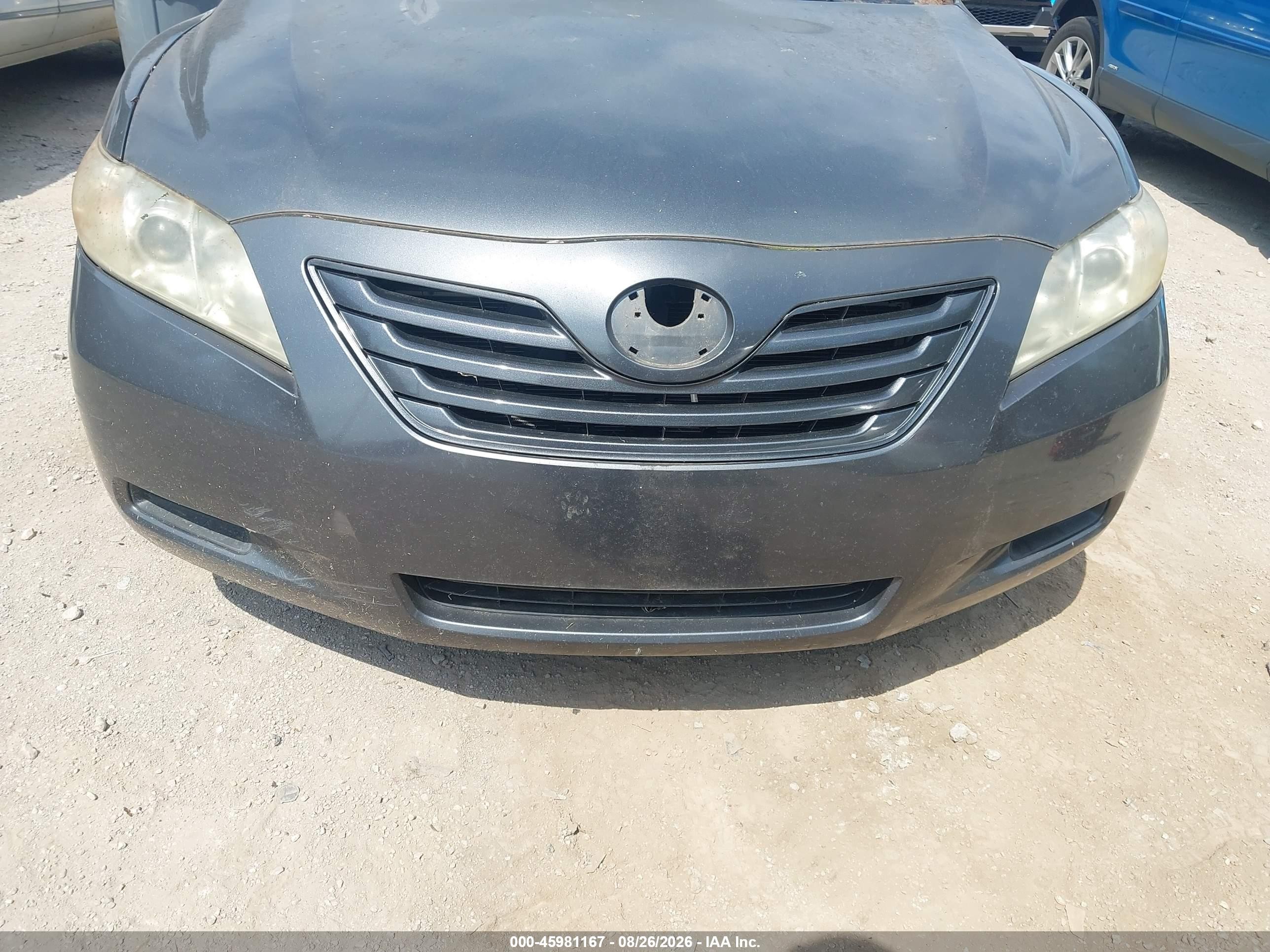 2007 Toyota Camry Le Gray vin: 4T1BE46K17U613267