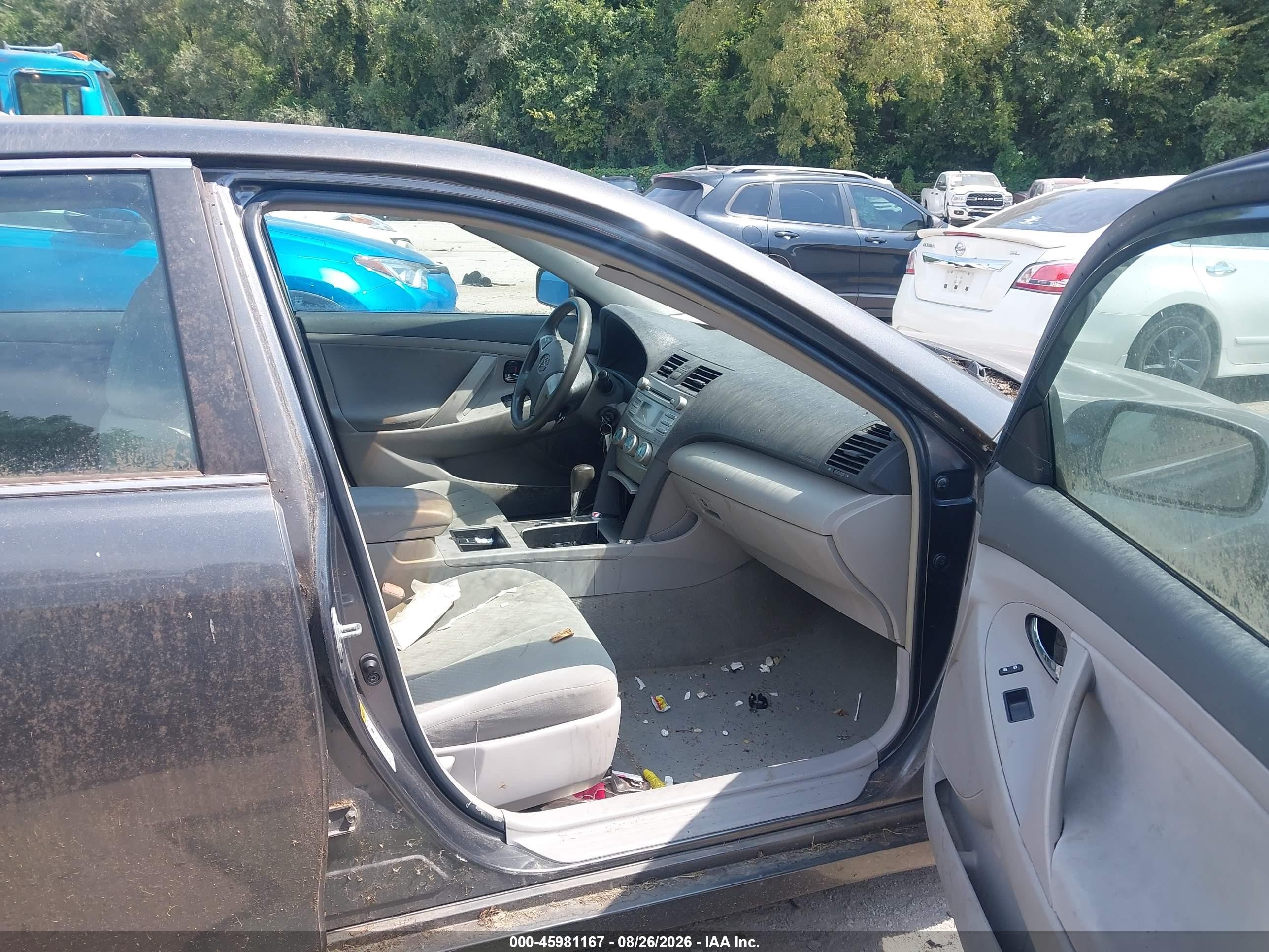 2007 Toyota Camry Le Gray vin: 4T1BE46K17U613267