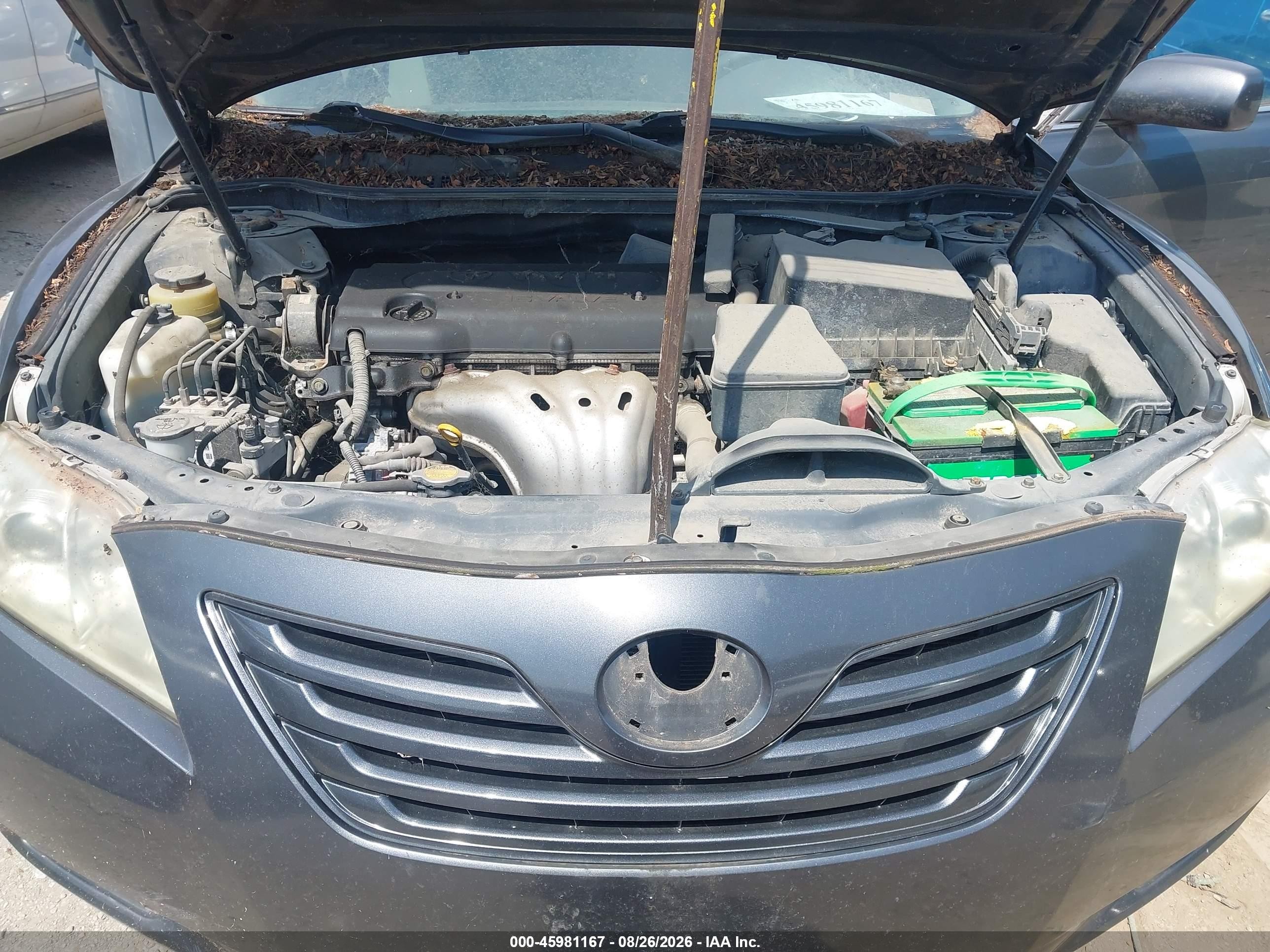 2007 Toyota Camry Le Gray vin: 4T1BE46K17U613267