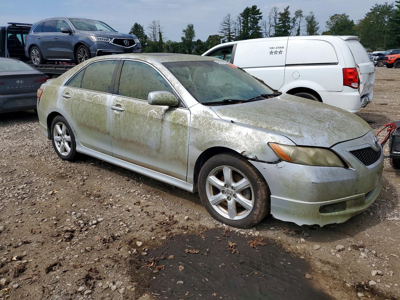 2007 Toyota Camry Se Silver vin: 4T1BE46K17U614922