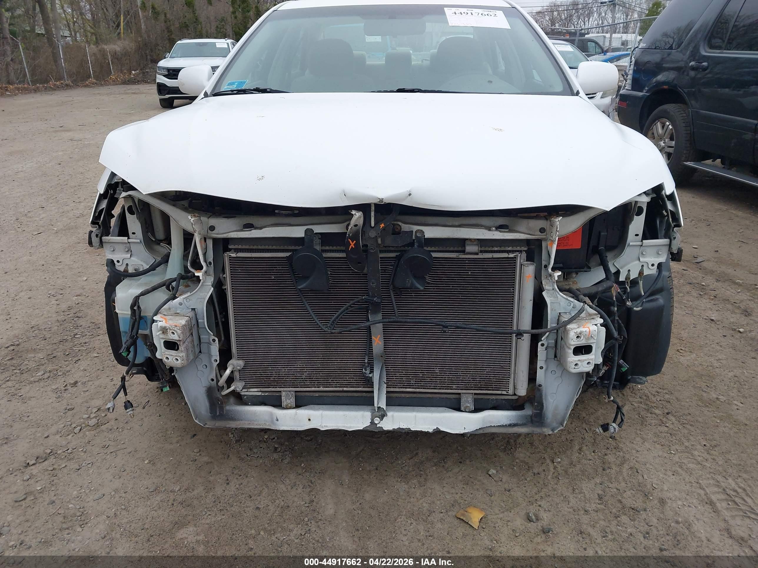 2007 Toyota Camry Le White vin: 4T1BE46K17U637648