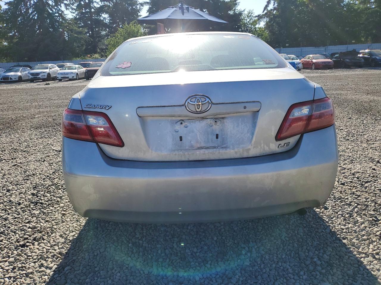 2007 Toyota Camry Ce/le/xle/se Silver vin: 4T1BE46K17U637777