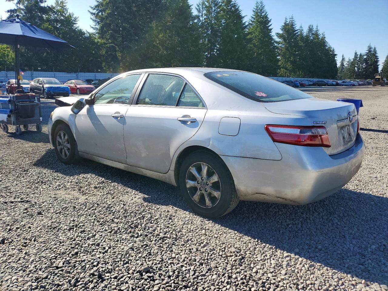 2007 Toyota Camry Ce/le/xle/se Silver vin: 4T1BE46K17U637777