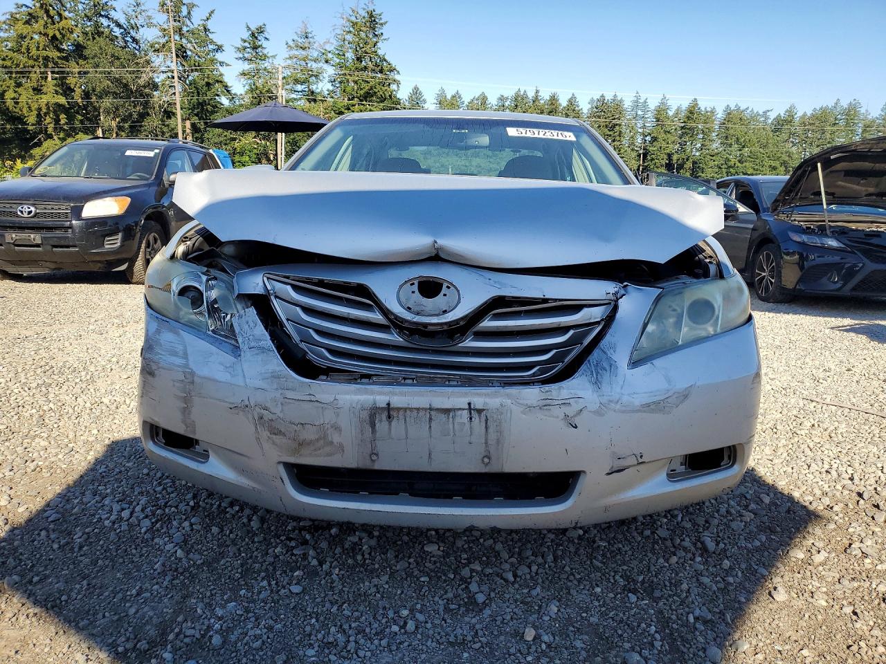 2007 Toyota Camry Ce/le/xle/se Silver vin: 4T1BE46K17U637777