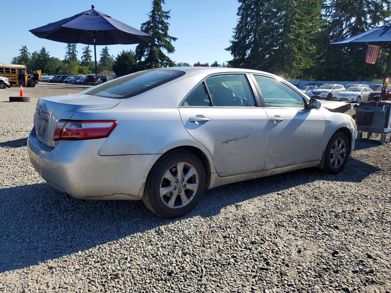 2007 Toyota Camry Ce/le/xle/se Silver vin: 4T1BE46K17U637777