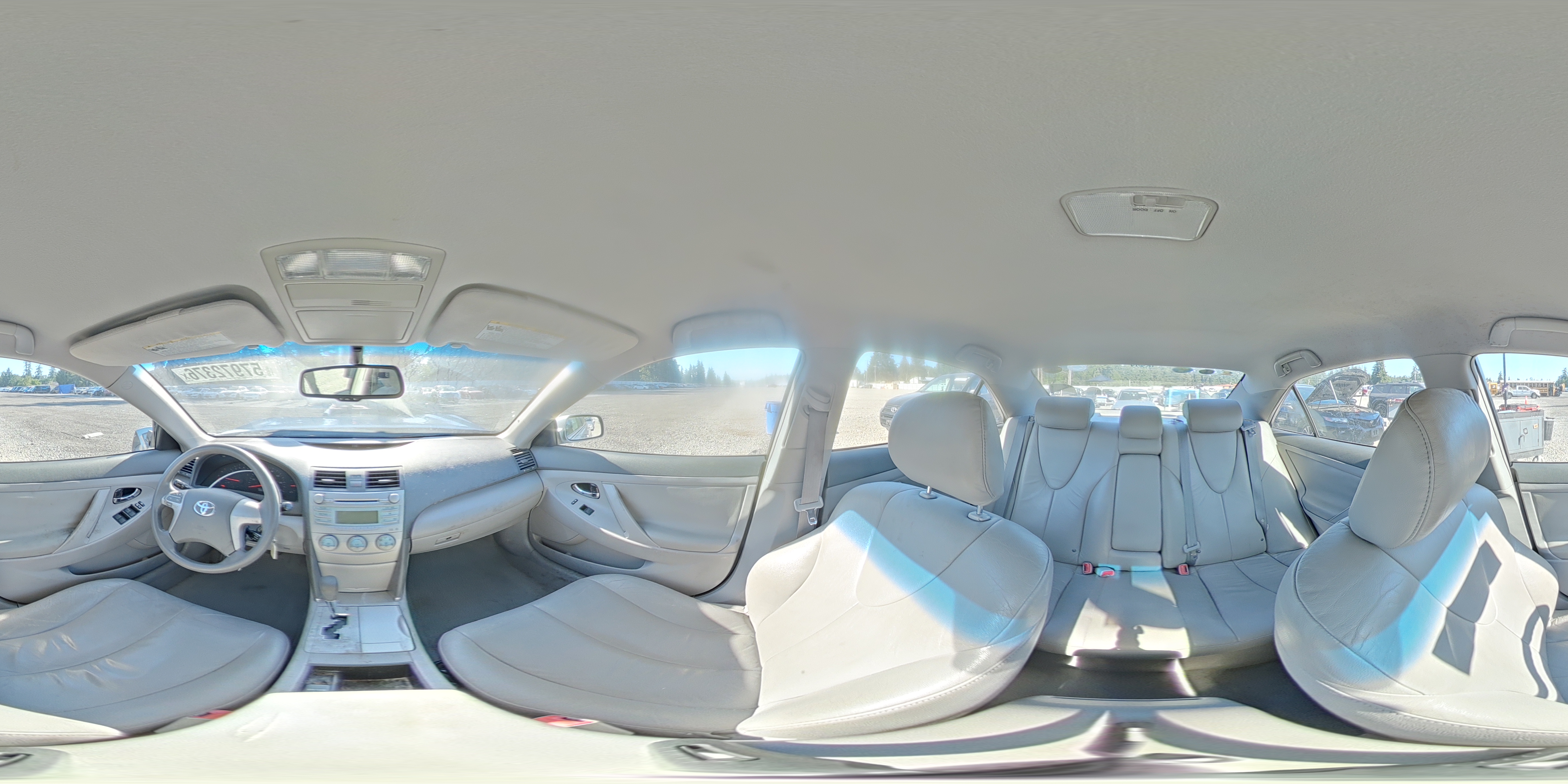 2007 Toyota Camry Ce/le/xle/se Silver vin: 4T1BE46K17U637777