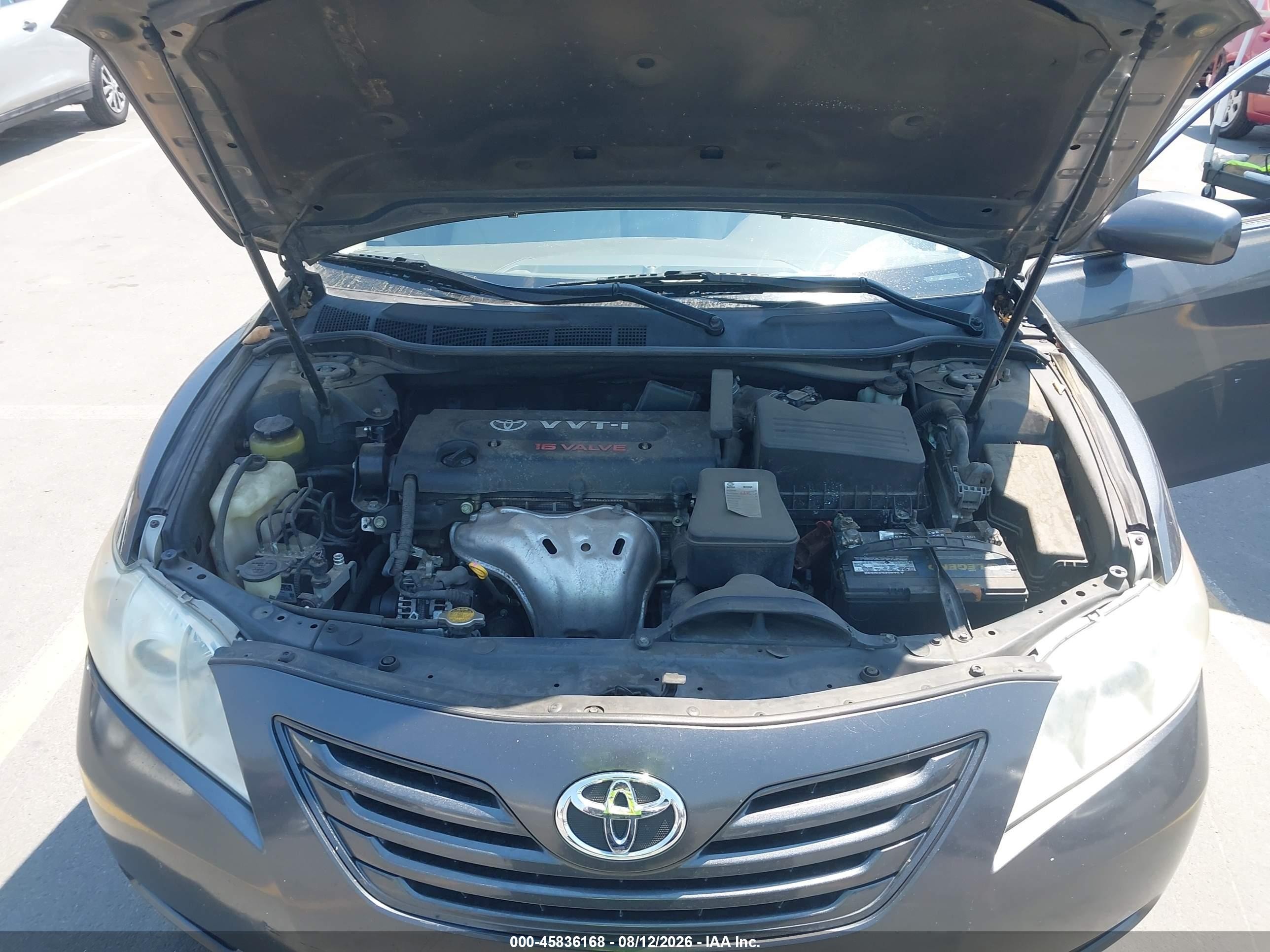 2007 Toyota Camry Le Gray vin: 4T1BE46K17U639853
