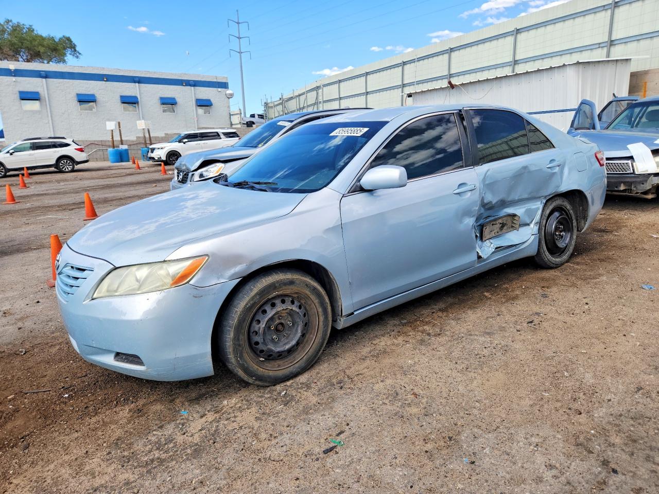 2007 Toyota Camry Le Blue vin: 4T1BE46K17U645037