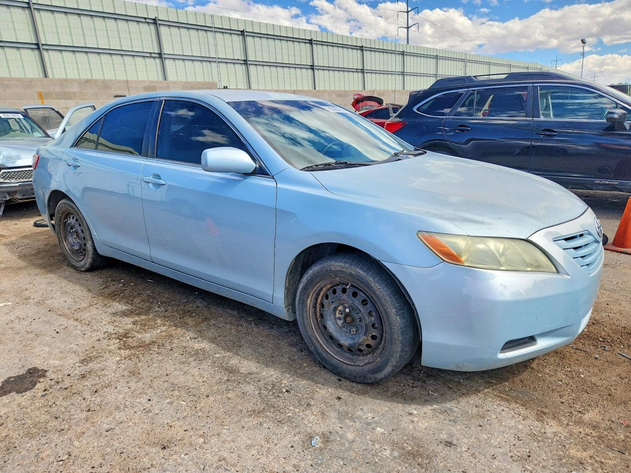 2007 Toyota Camry Le Blue vin: 4T1BE46K17U645037