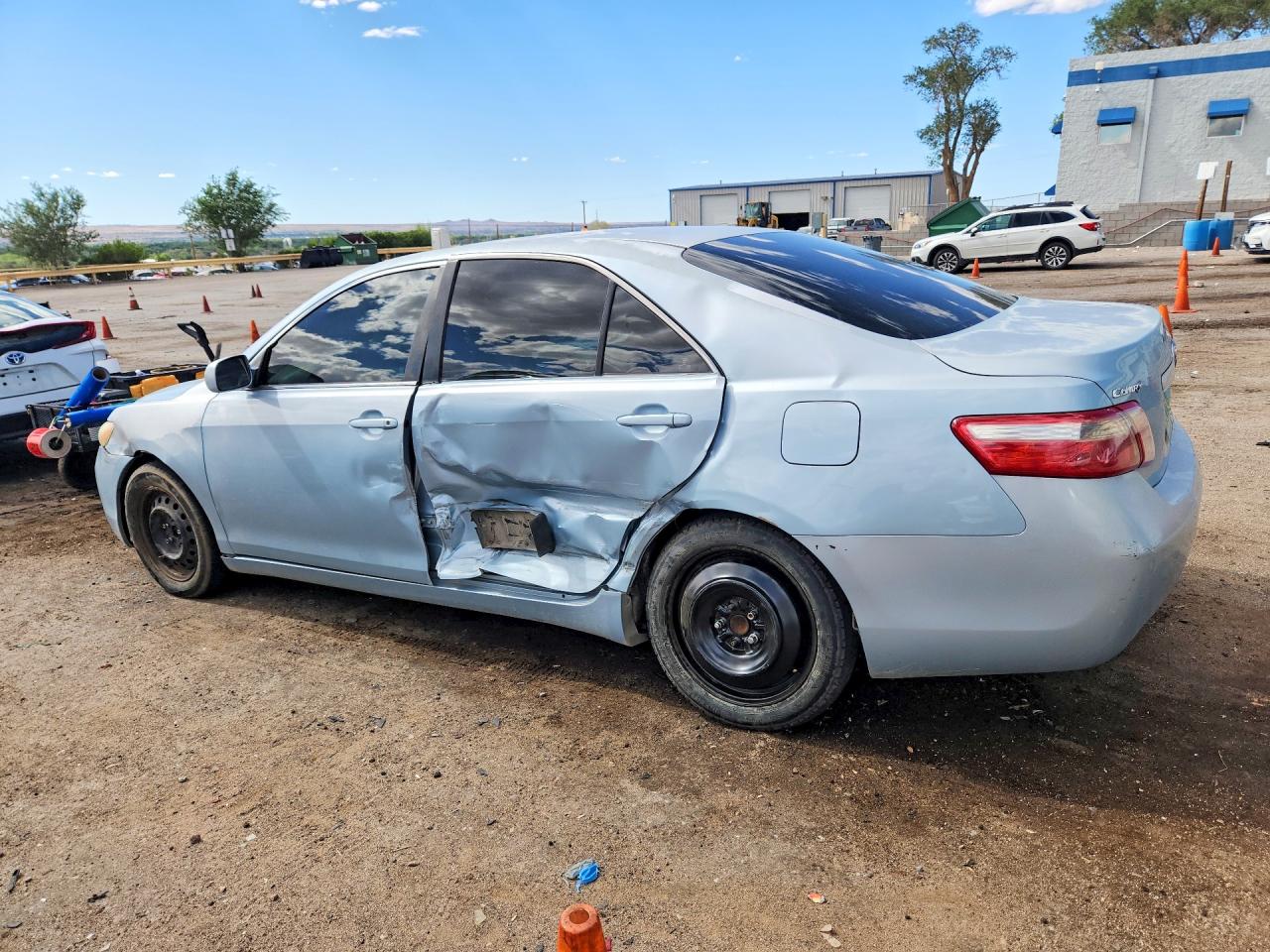 2007 Toyota Camry Le Blue vin: 4T1BE46K17U645037