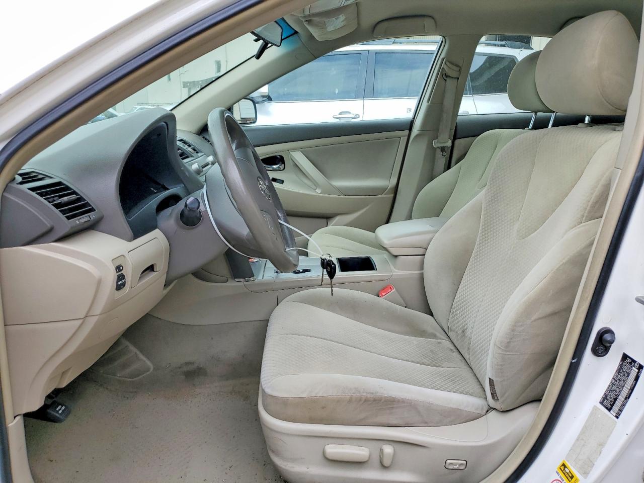 2007 Toyota Camry Le White vin: 4T1BE46K17U656992