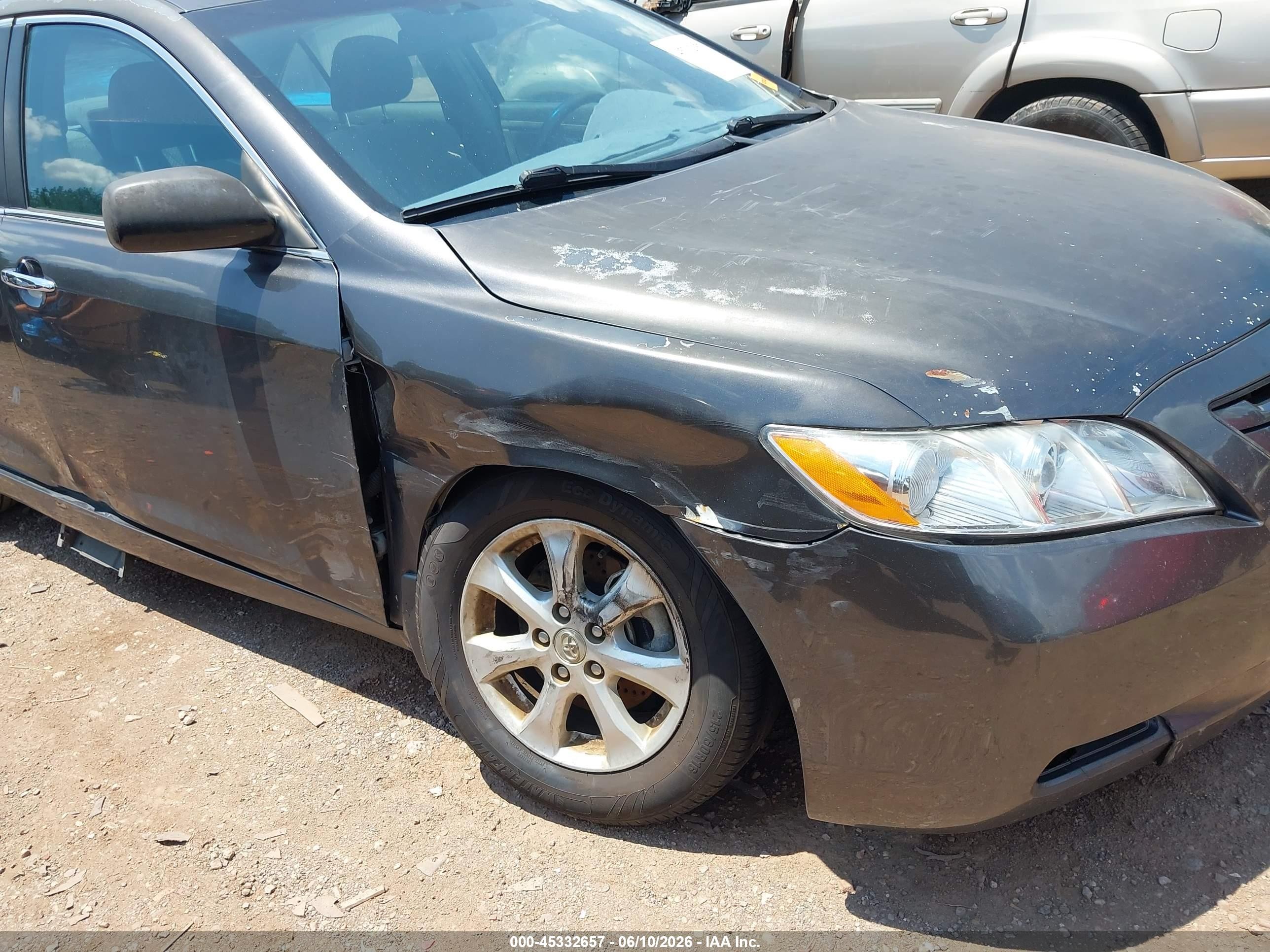 2007 Toyota Camry Le Gray vin: 4T1BE46K17U658290