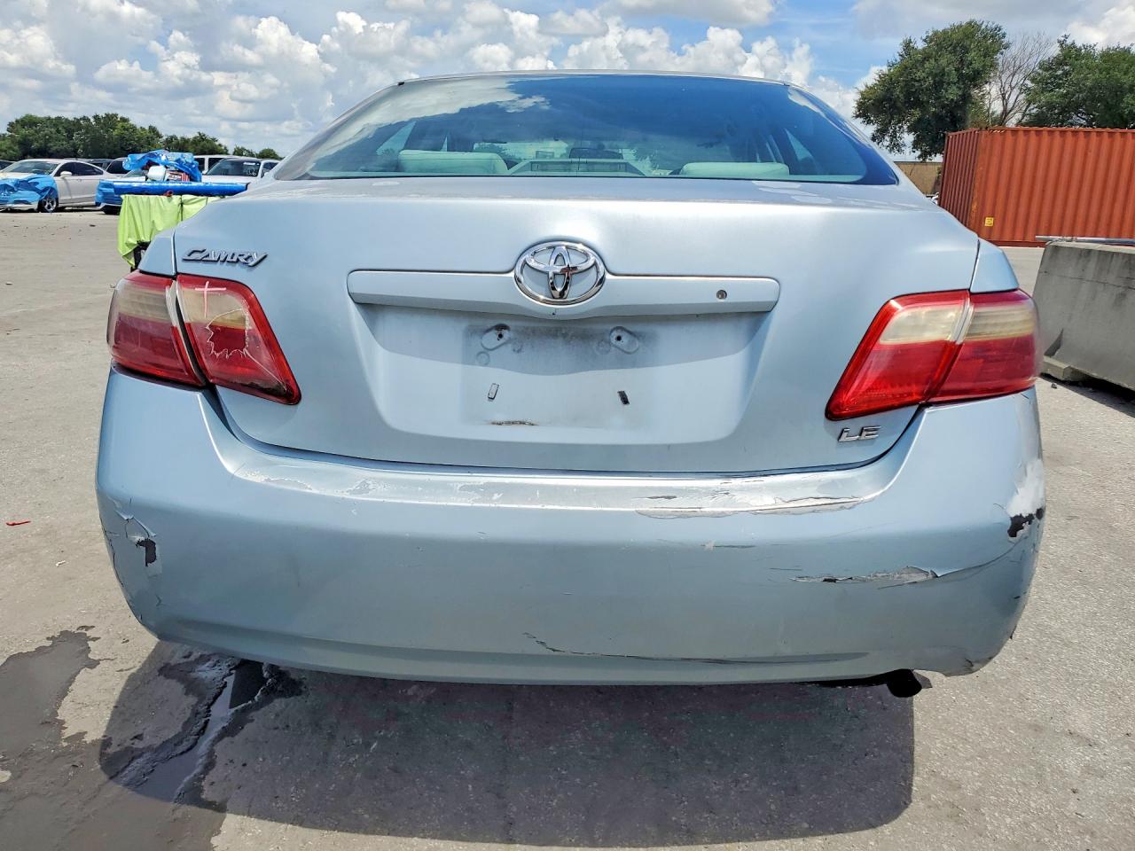 2007 Toyota Camry Le Blue vin: 4T1BE46K17U664848