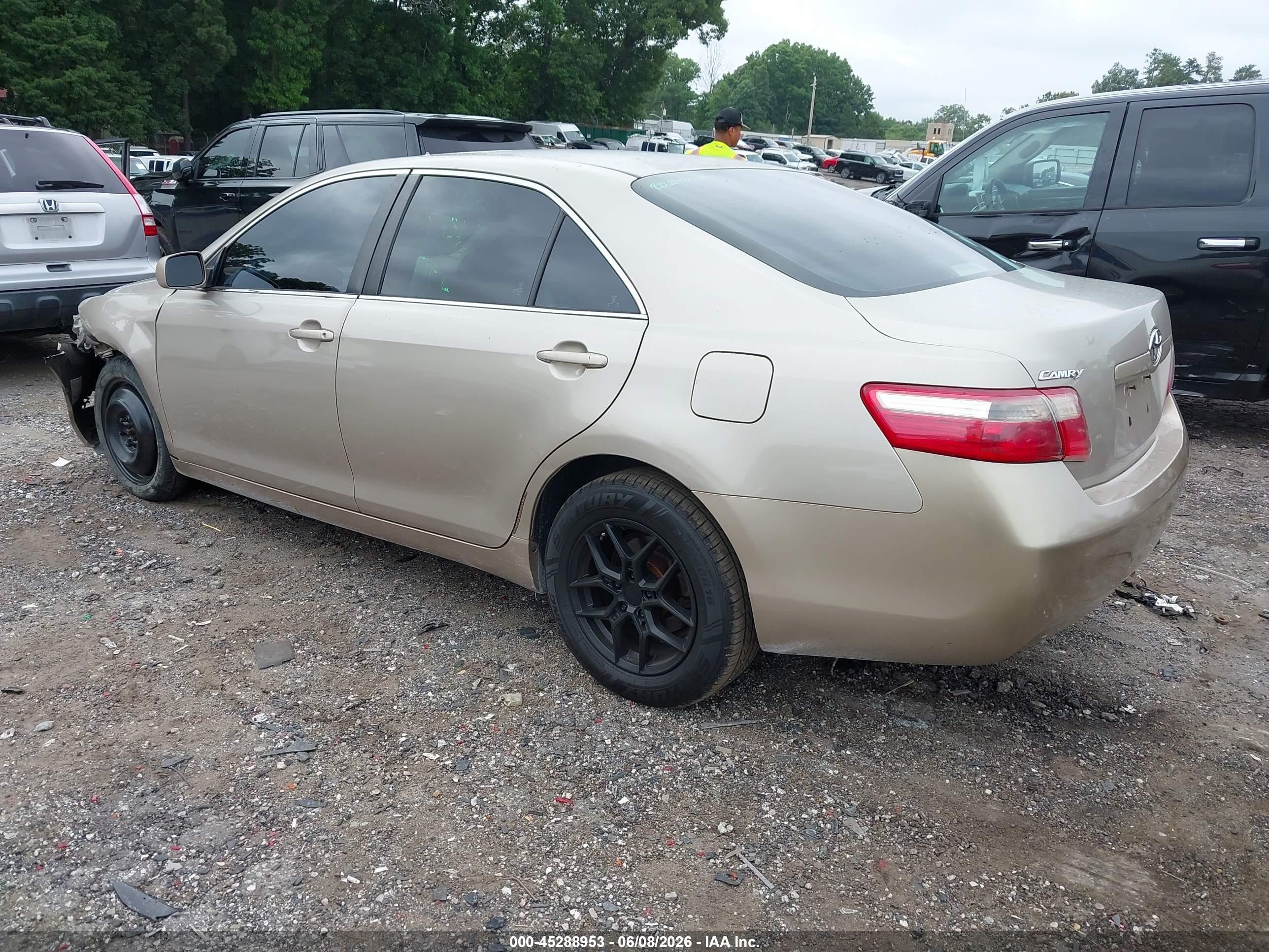 2007 Toyota Camry Le Tan vin: 4T1BE46K17U665126