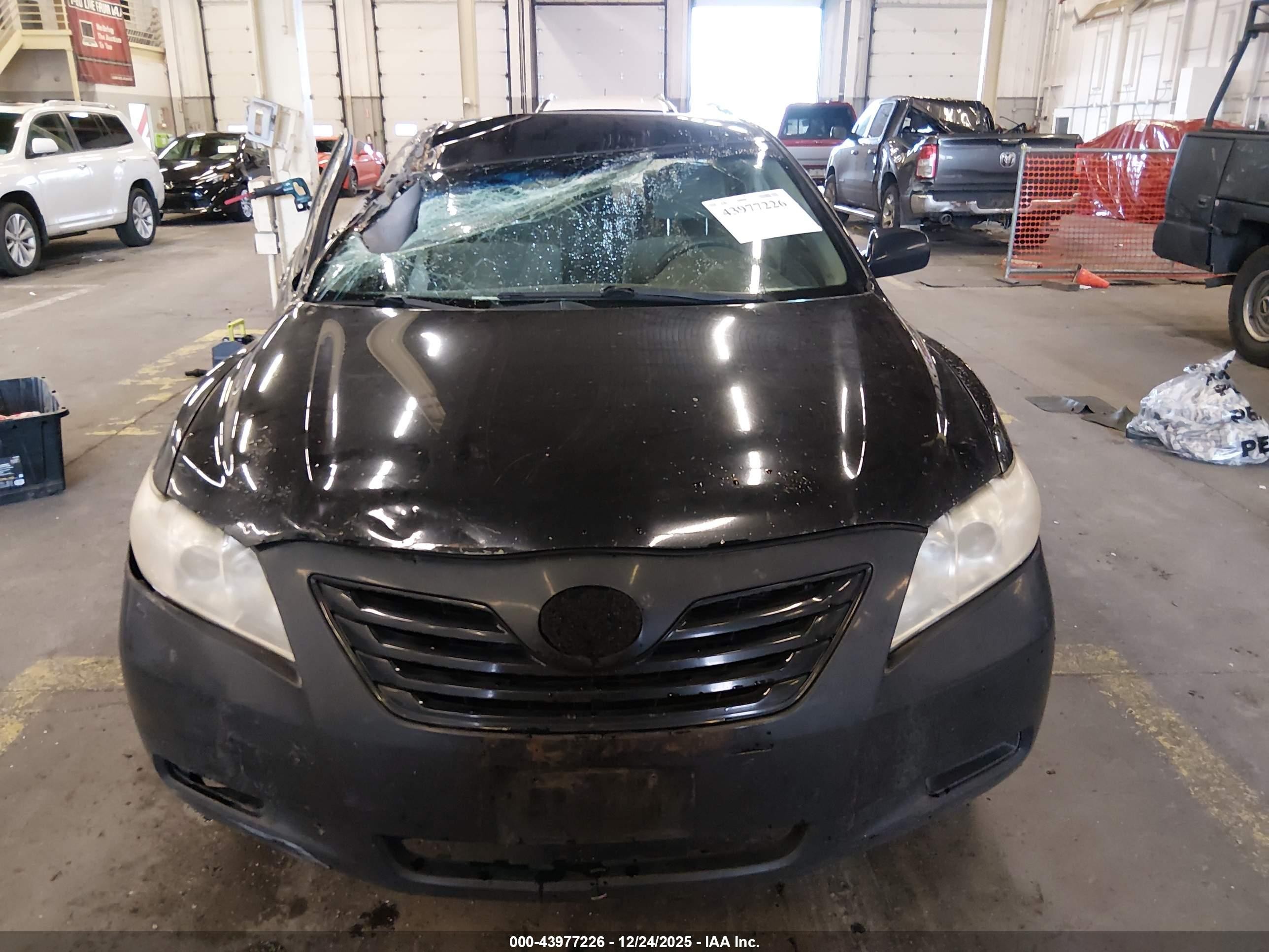 2007 Toyota Camry Le Black vin: 4T1BE46K17U677728