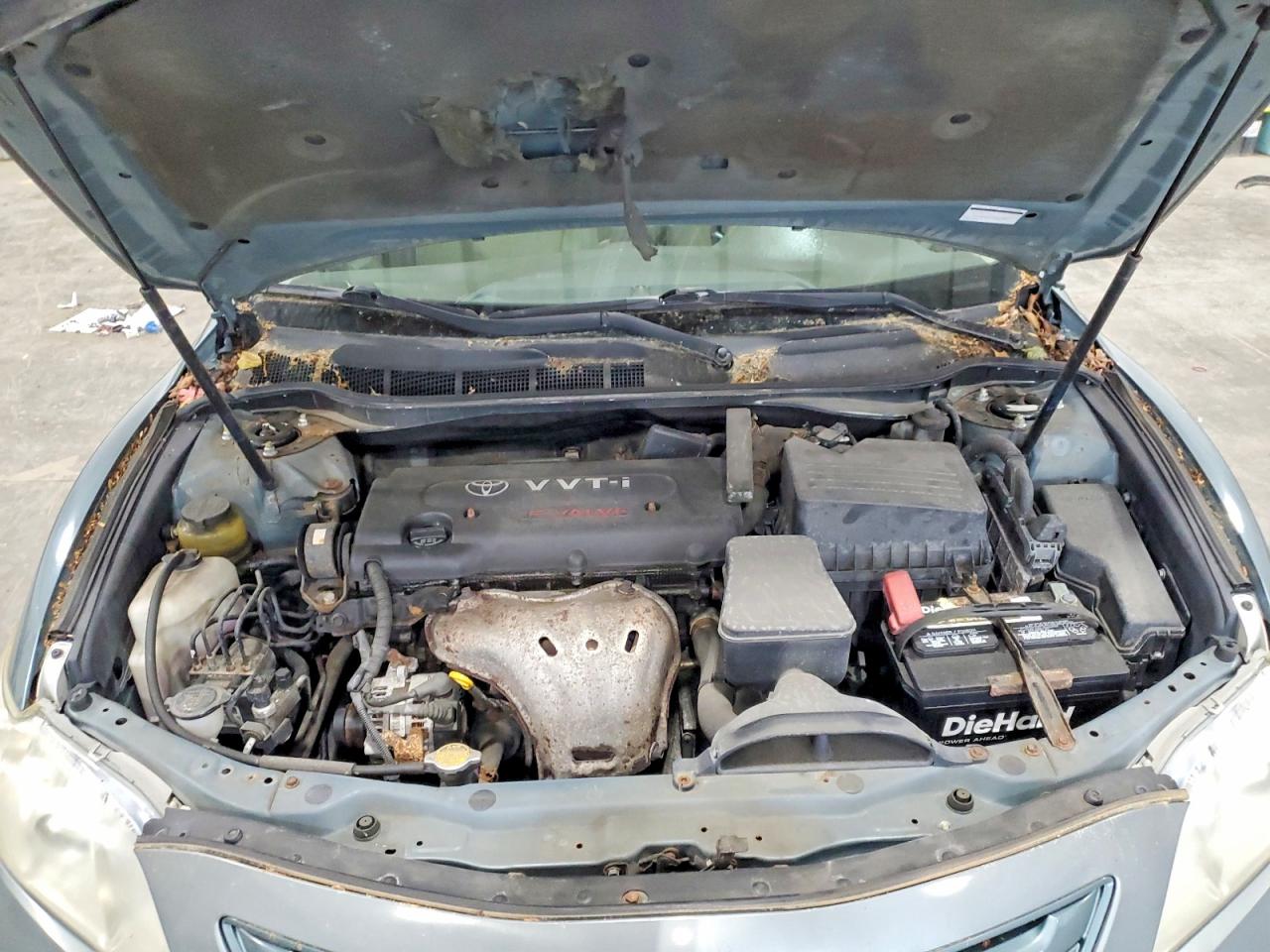2007 Toyota Camry Le Green vin: 4T1BE46K17U686073