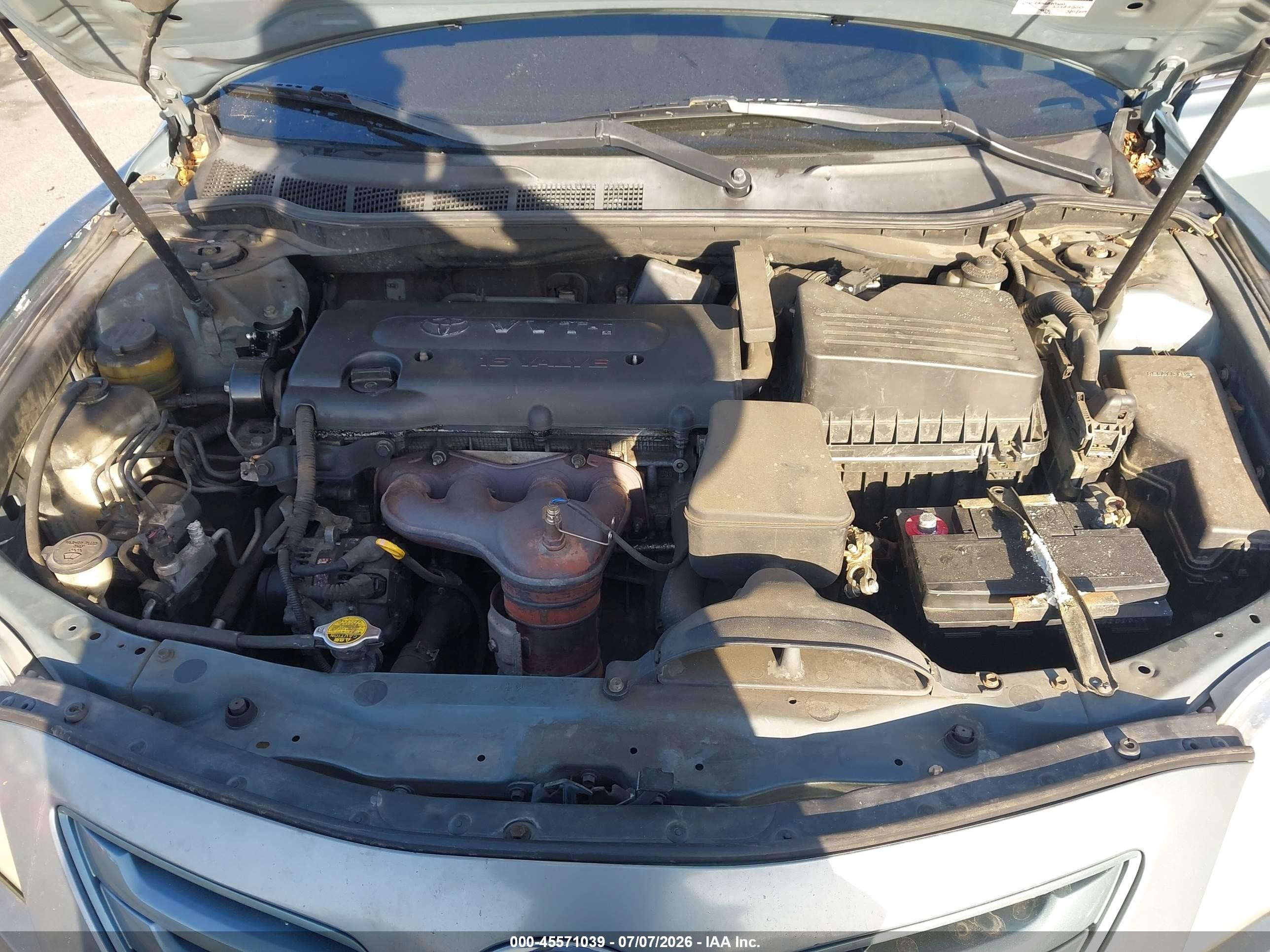 2007 Toyota Camry Le Green vin: 4T1BE46K17U705799