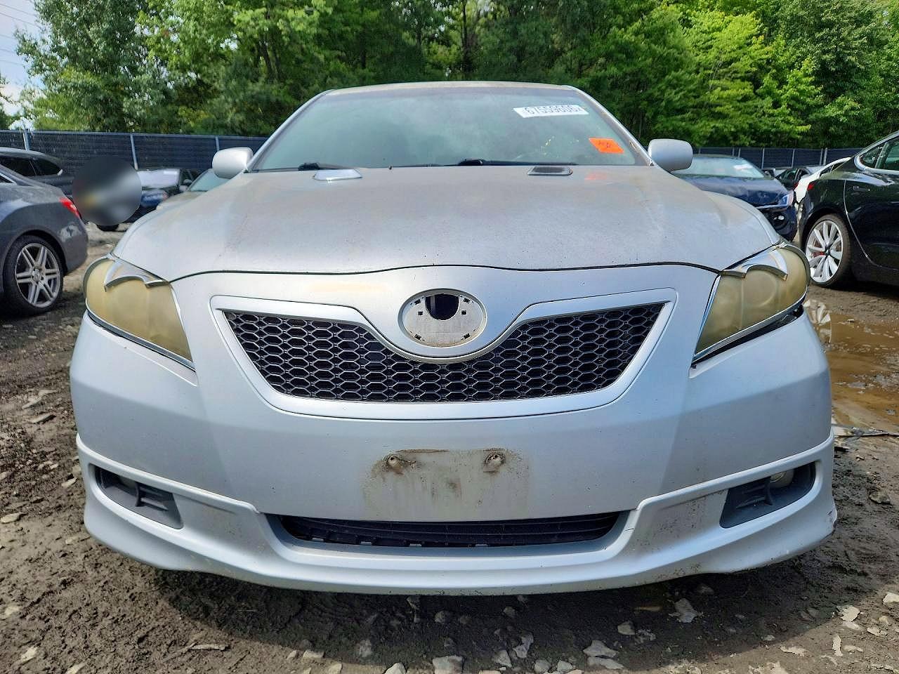 2007 Toyota Camry Se Silver vin: 4T1BE46K17U709755