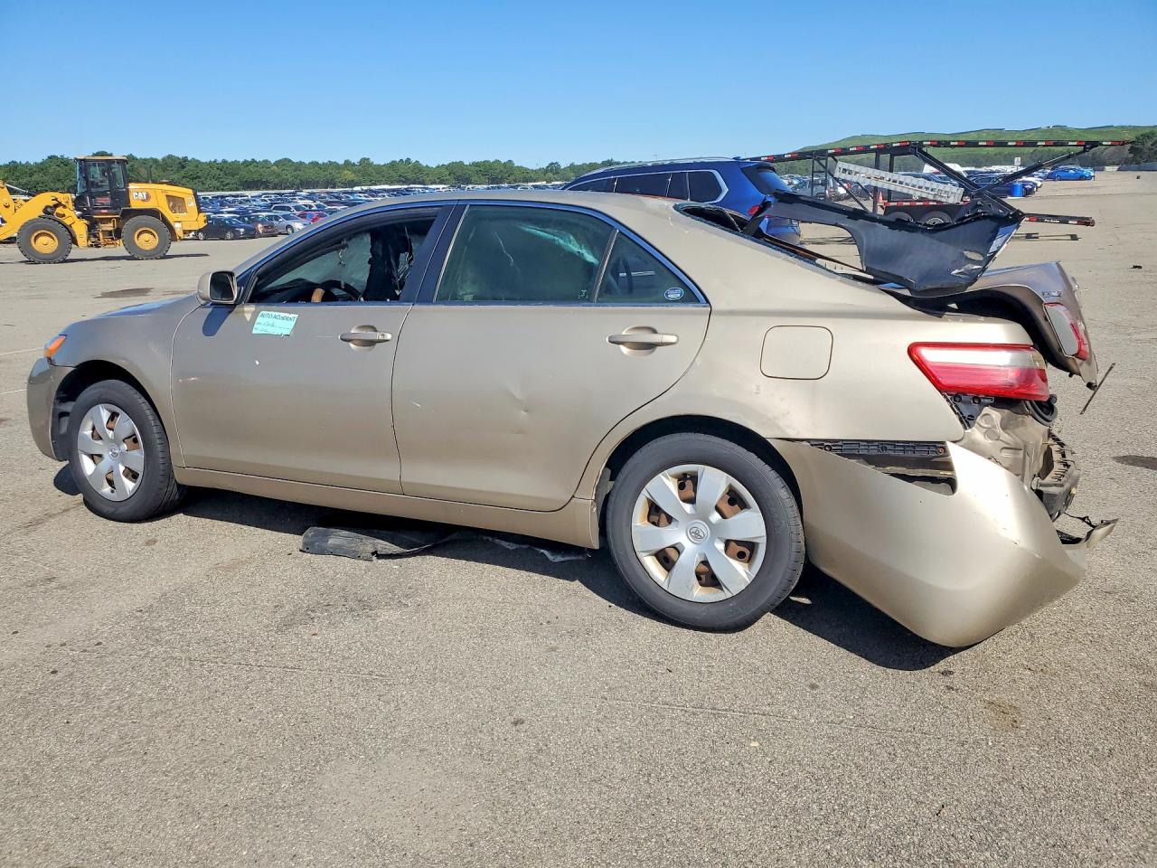 2007 Toyota Camry Ce Бежевый vin: 4T1BE46K17U721615