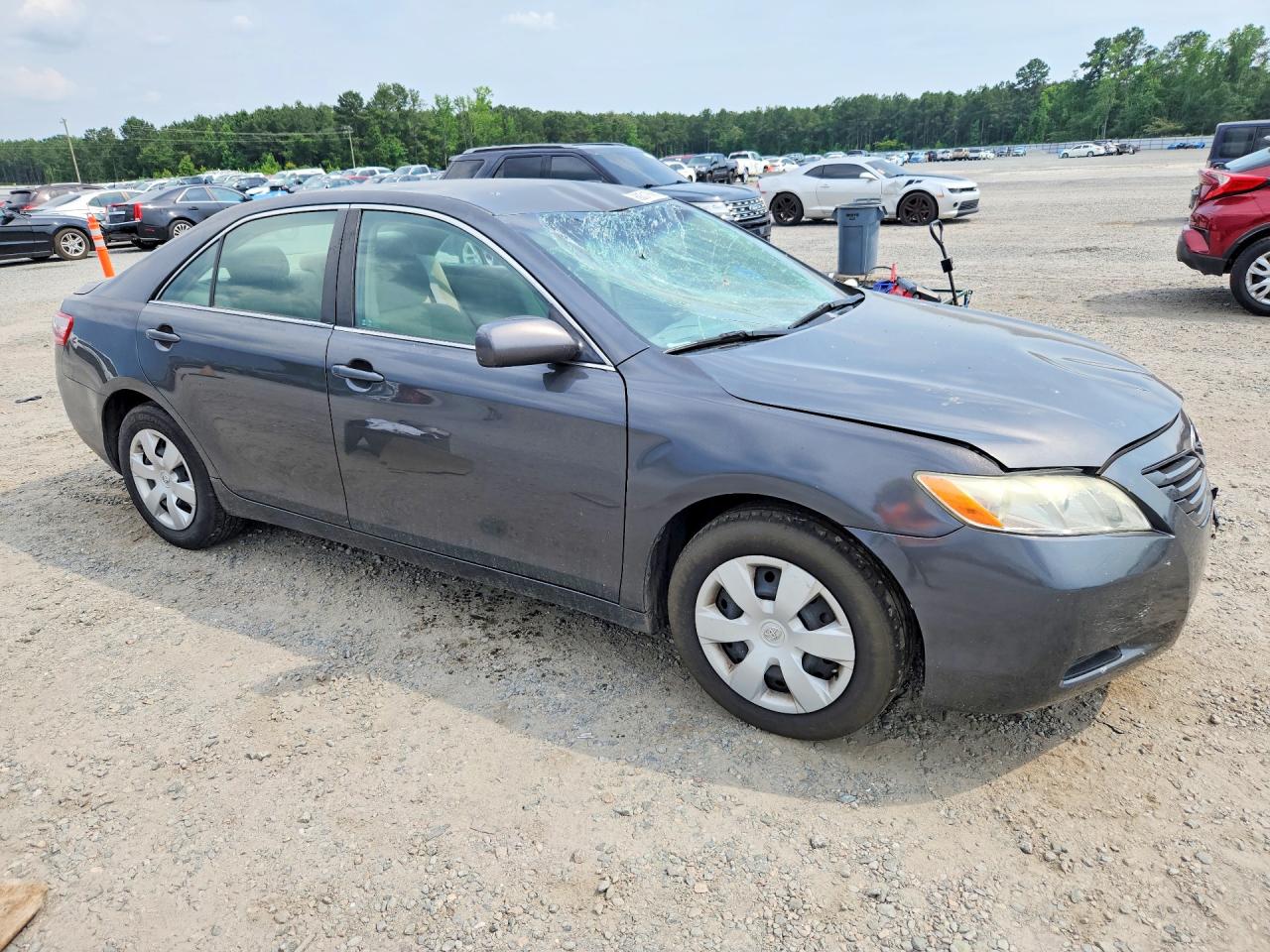 2008 Toyota Camry Le Серый vin: 4T1BE46K18U206745