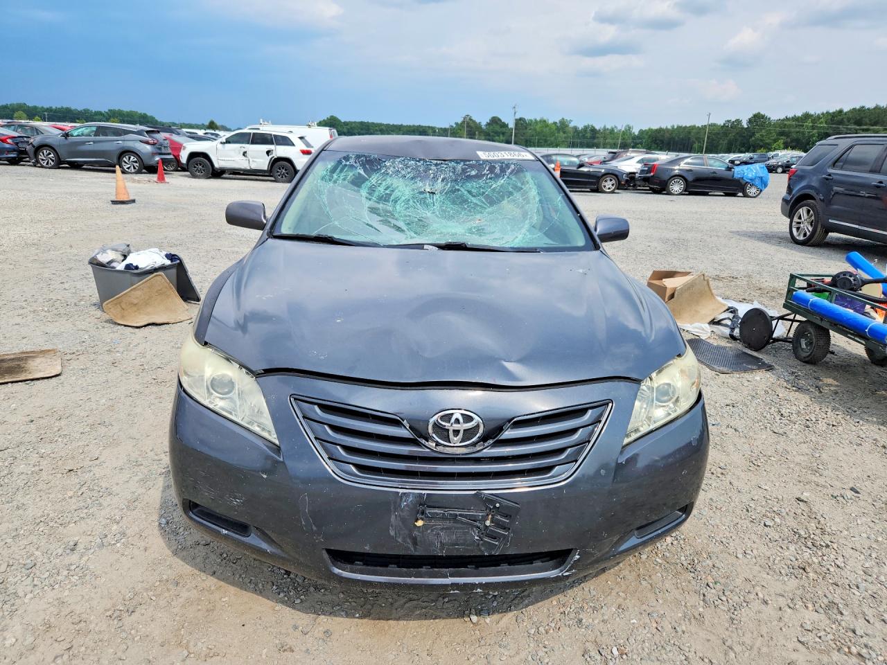 2008 Toyota Camry Le Серый vin: 4T1BE46K18U206745