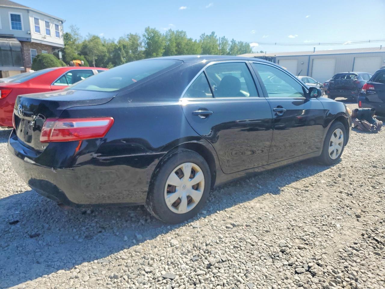 2008 Toyota Camry Le Black vin: 4T1BE46K18U224887