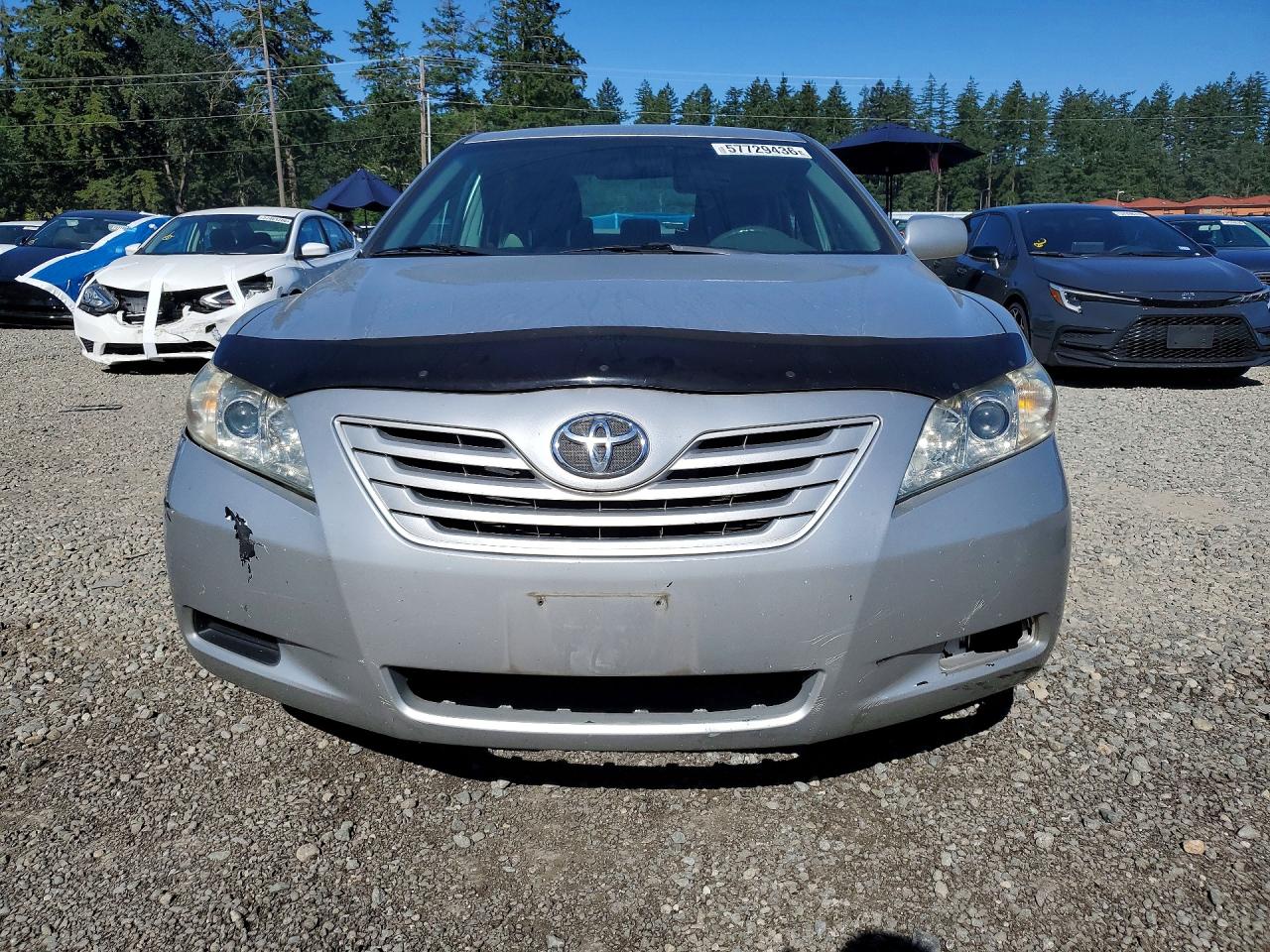 2008 Toyota Camry Le Silver vin: 4T1BE46K18U227627