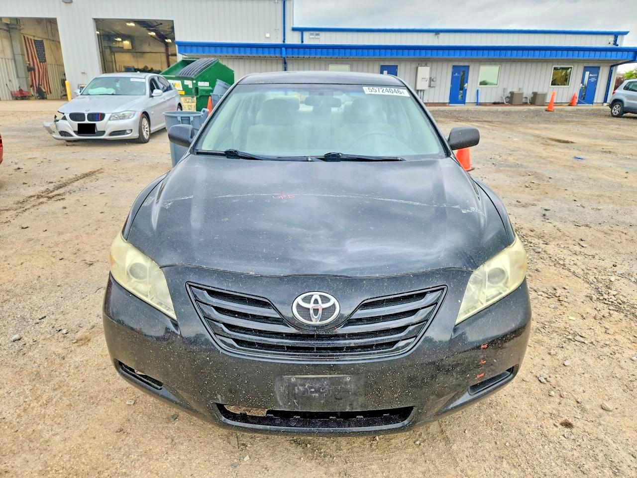 2008 Toyota Camry Le Черный vin: 4T1BE46K18U230849
