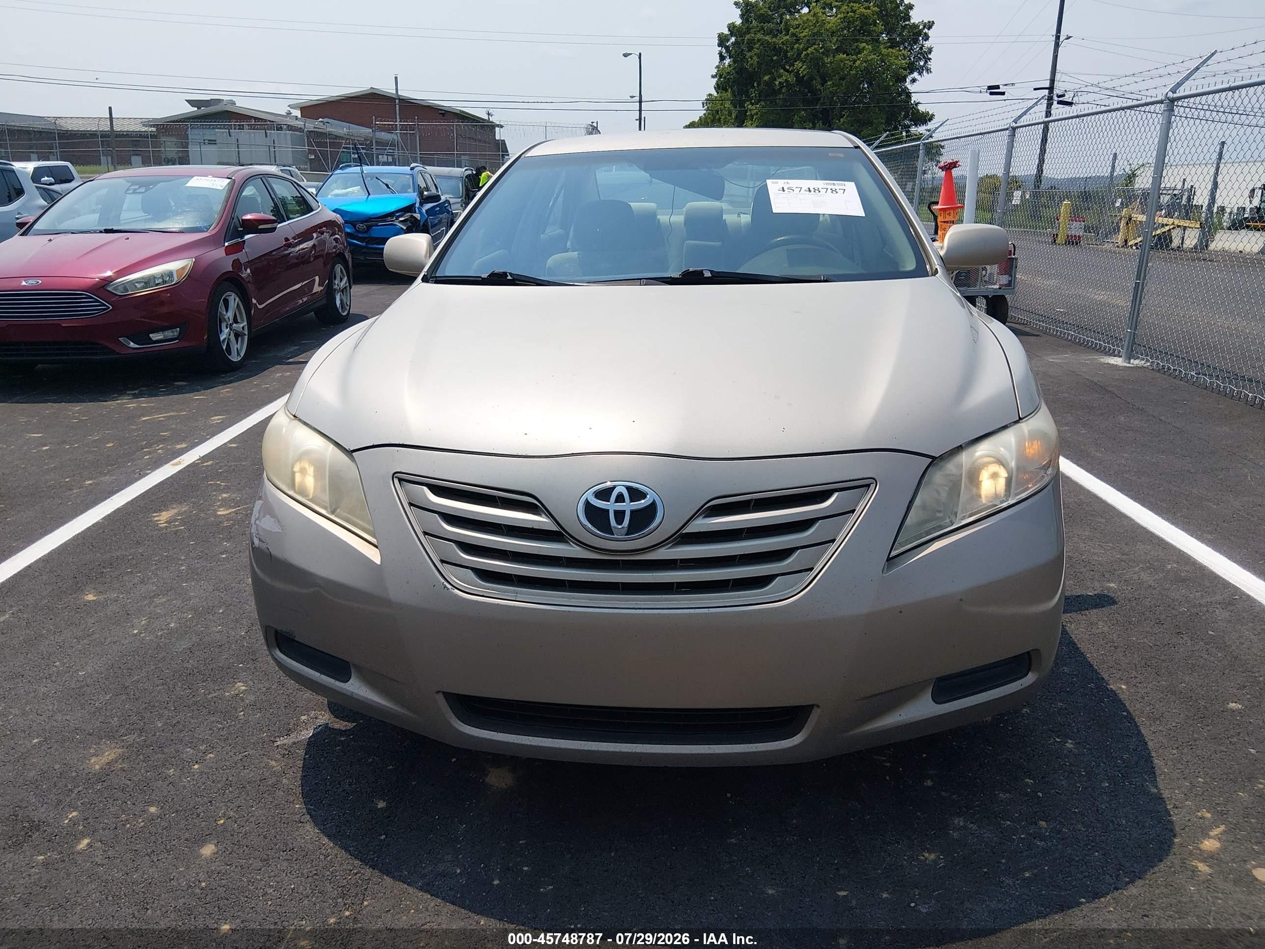 2008 Toyota Camry Le White vin: 4T1BE46K18U236523