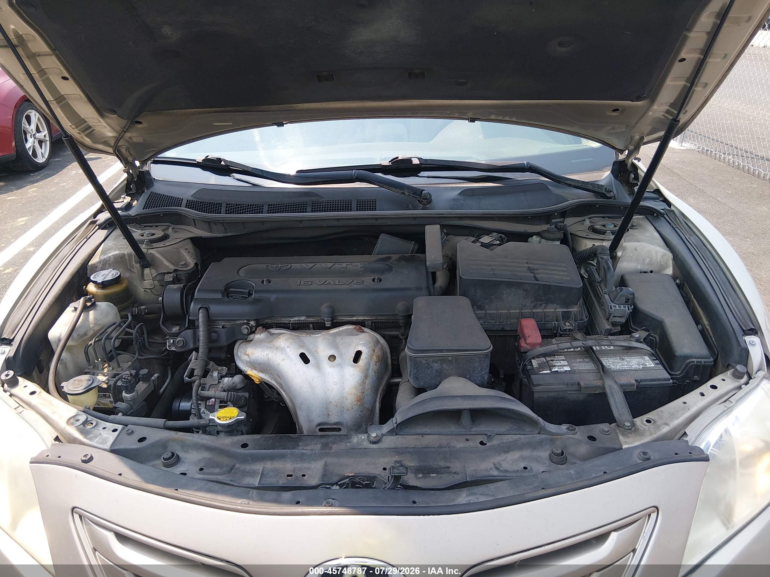 2008 Toyota Camry Le White vin: 4T1BE46K18U236523