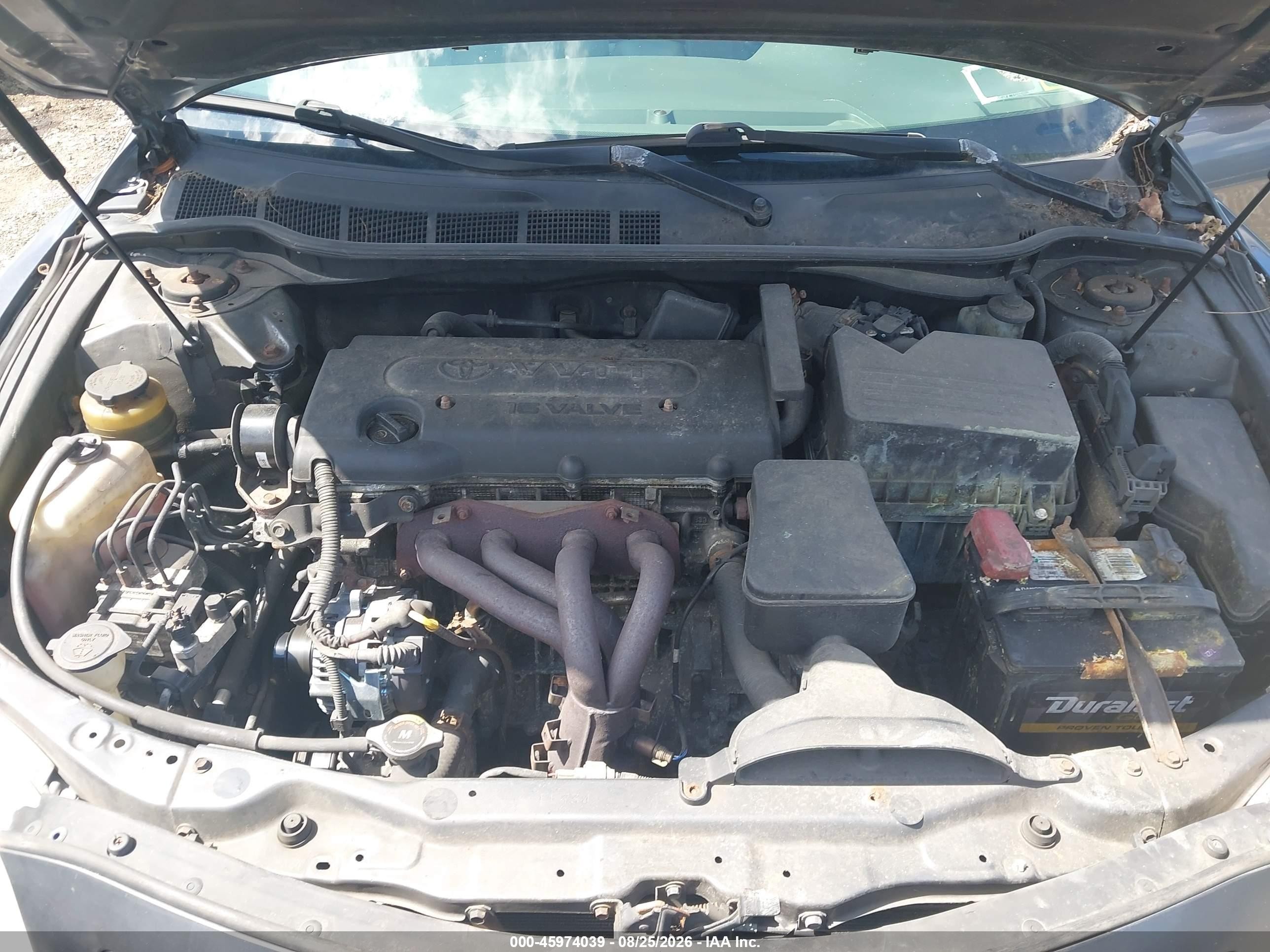 2008 Toyota Camry Le Серый vin: 4T1BE46K18U258845