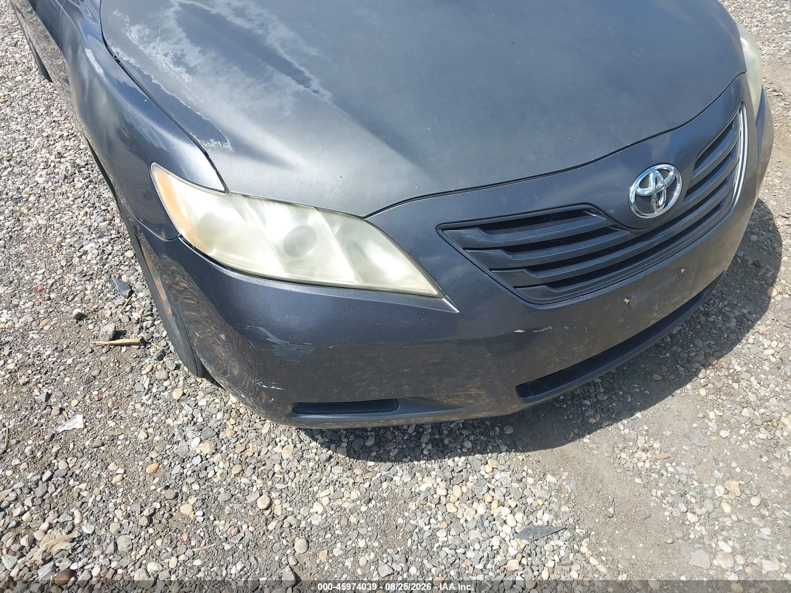 2008 Toyota Camry Le Серый vin: 4T1BE46K18U258845