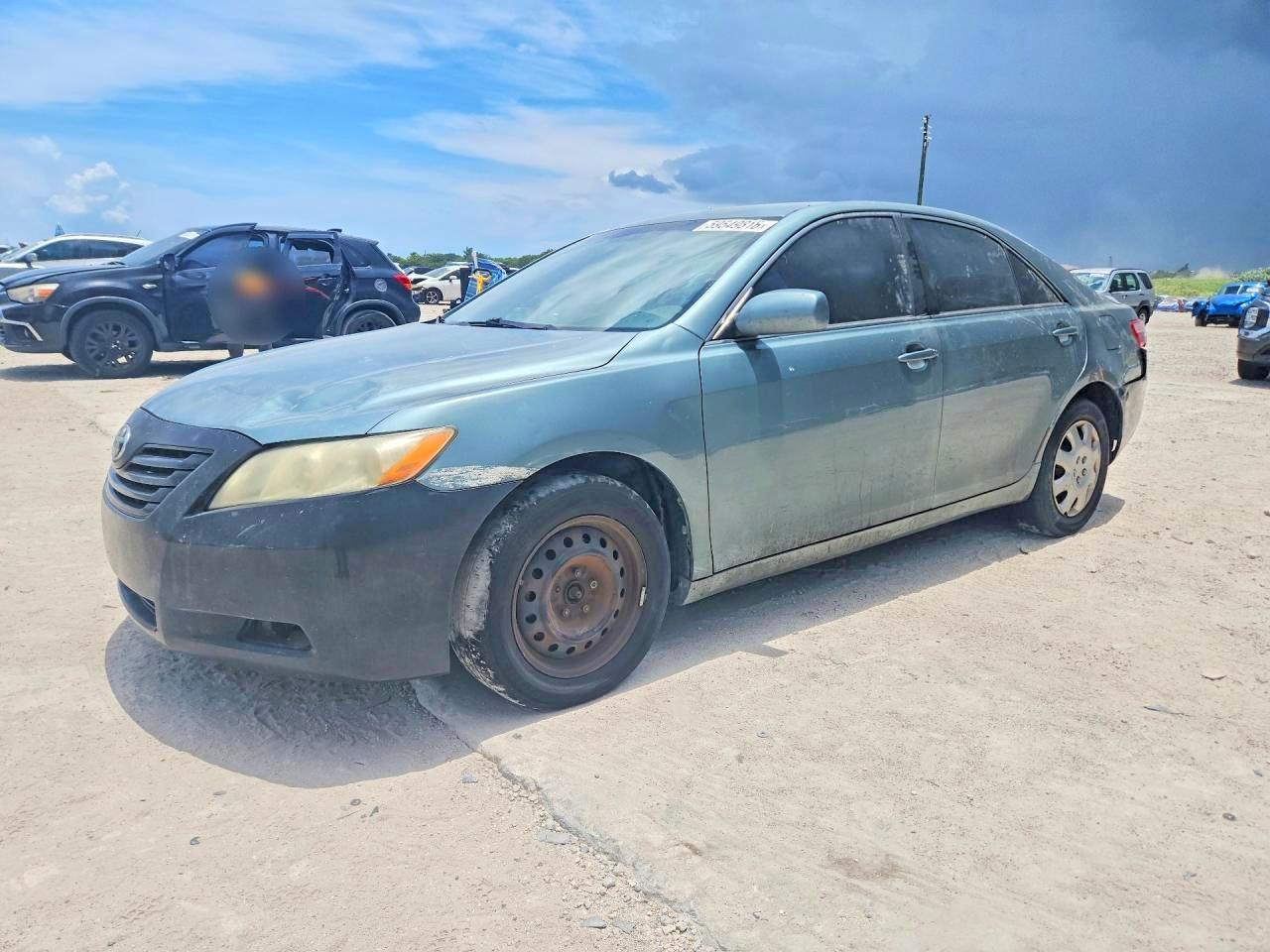 2008 Toyota Camry Le Blue vin: 4T1BE46K18U739520