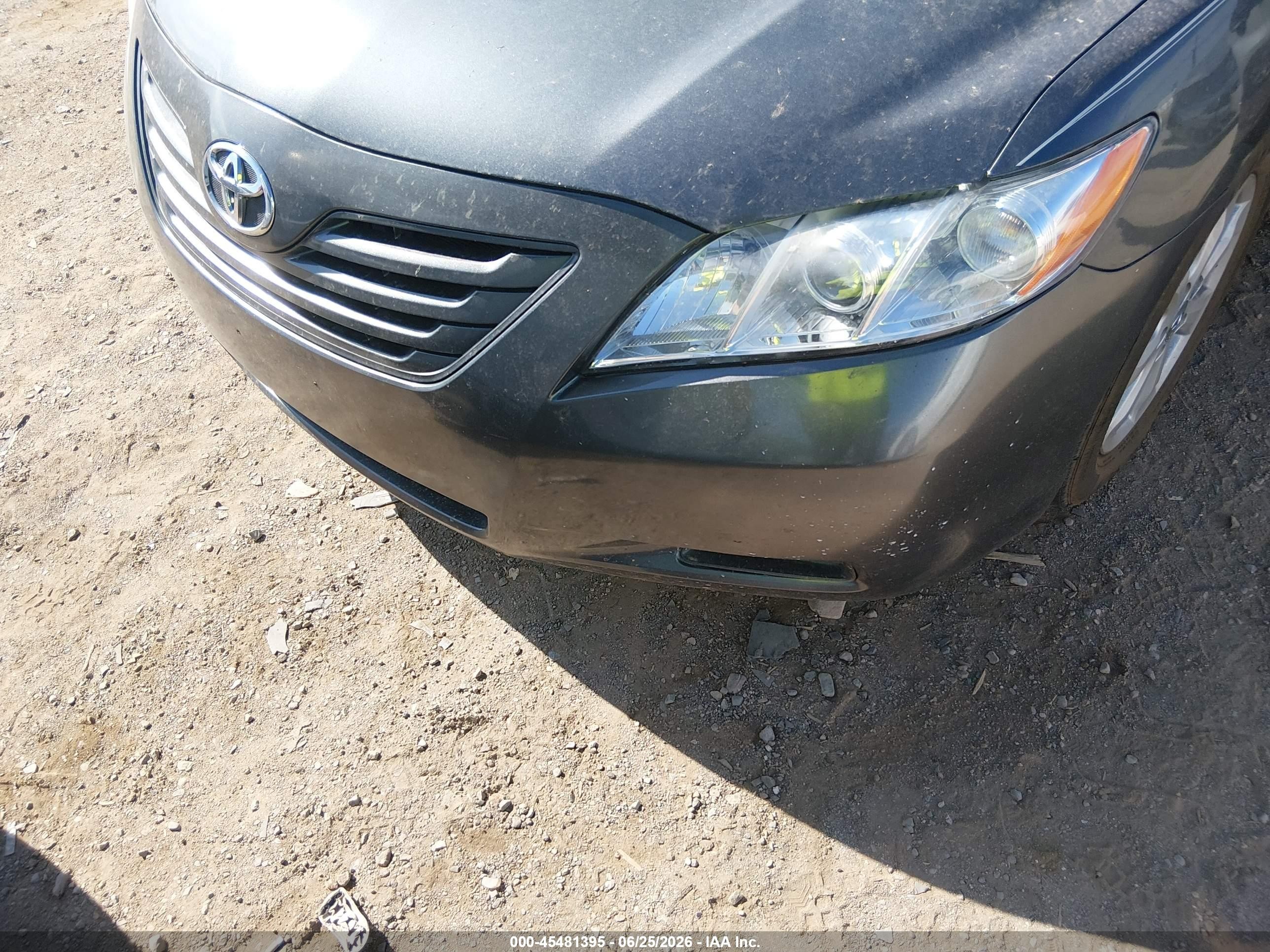 2008 Toyota Camry Le Серый vin: 4T1BE46K18U742255