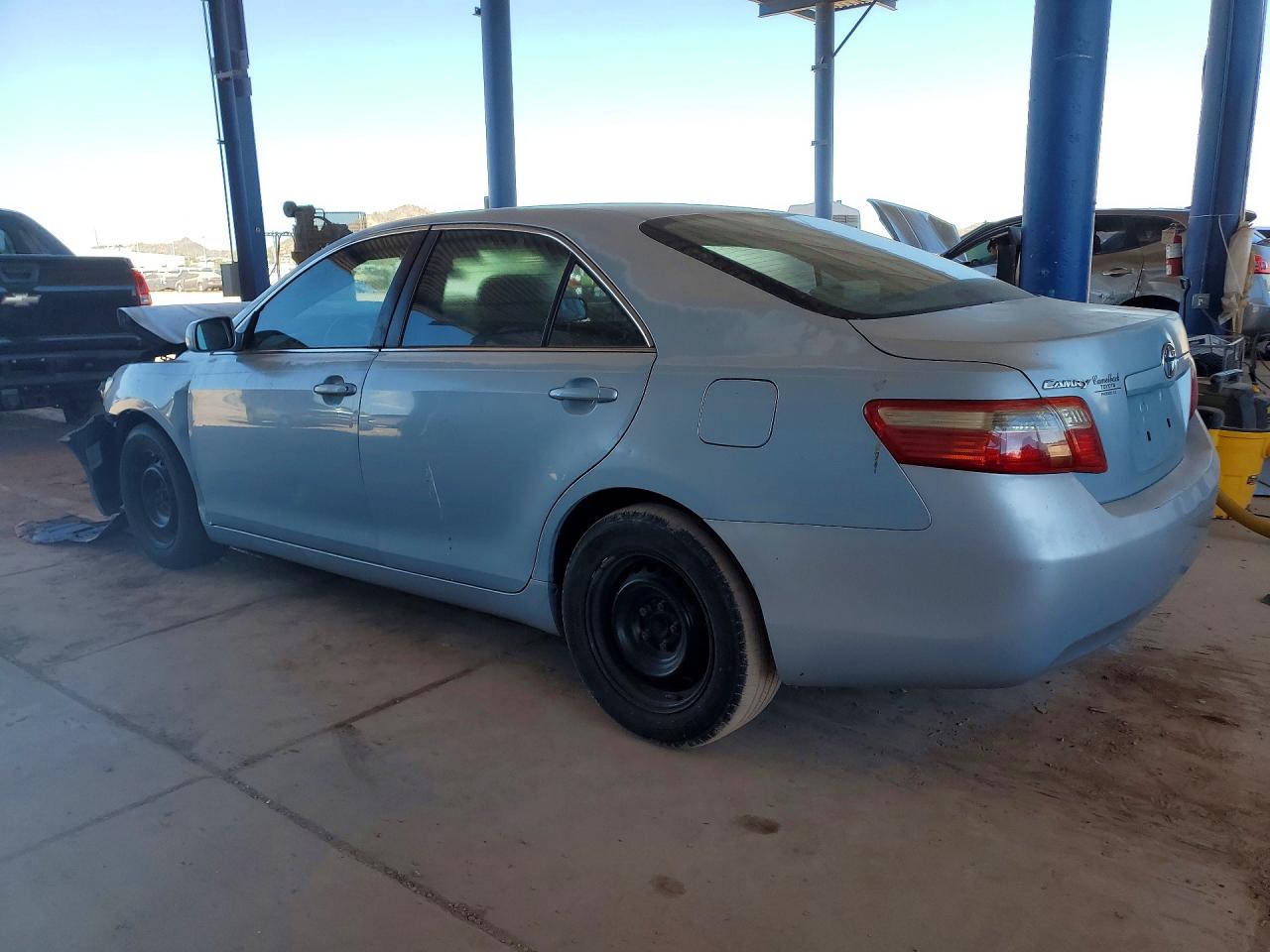 2008 Toyota Camry Le Синий vin: 4T1BE46K18U743051