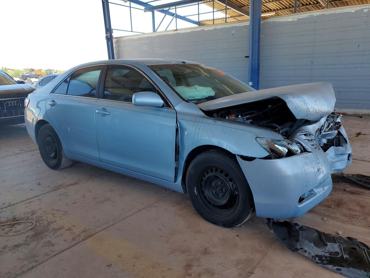 2008 Toyota Camry Le Синий vin: 4T1BE46K18U743051