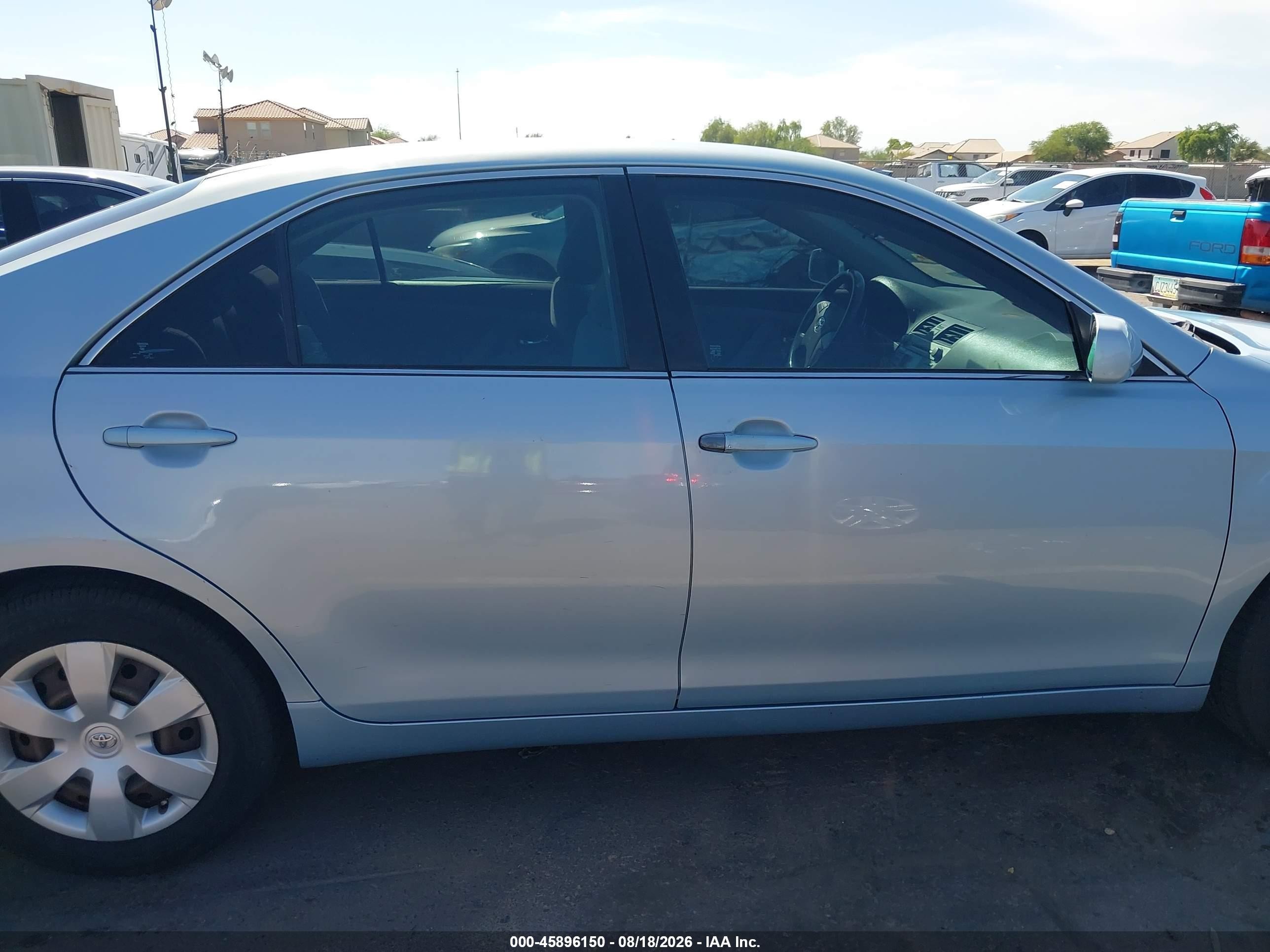 2008 Toyota Camry Le Light Blue vin: 4T1BE46K18U746161