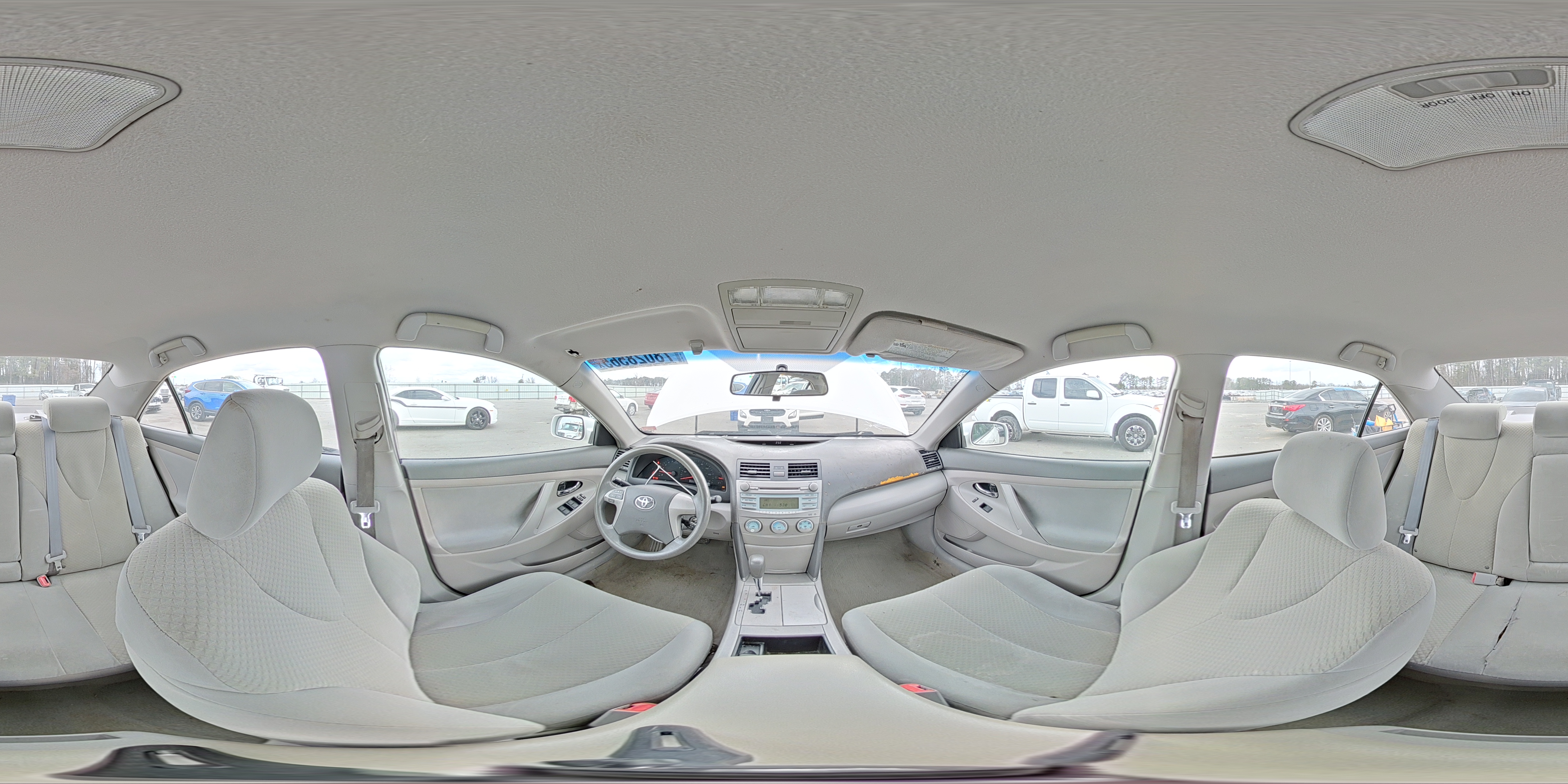 2008 Toyota Camry Ce White vin: 4T1BE46K18U747438