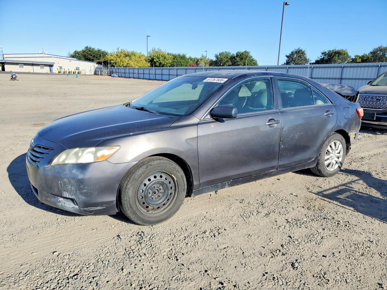2008 Toyota Camry Le Gray vin: 4T1BE46K18U757435