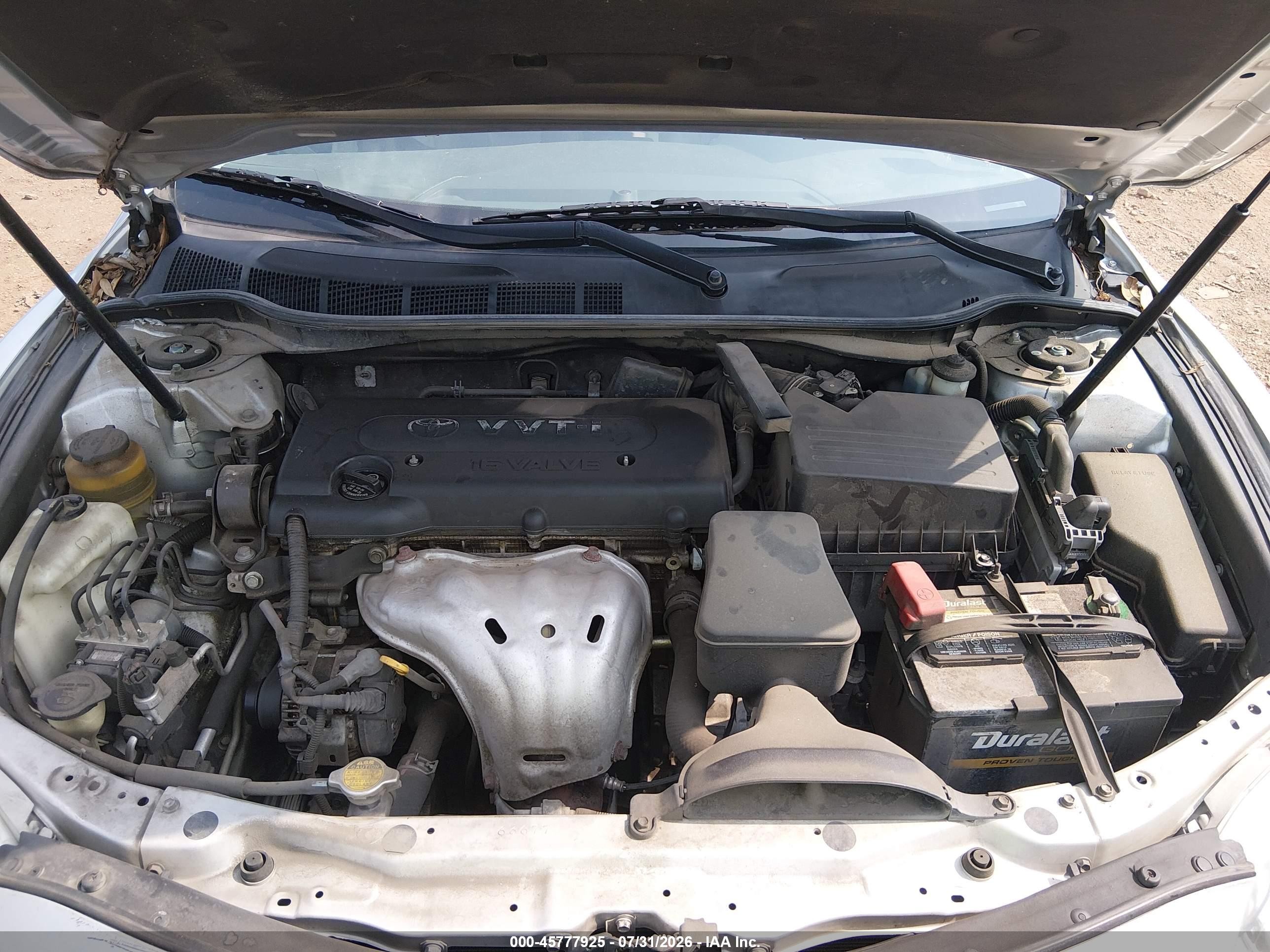 2008 Toyota Camry Xle Silver vin: 4T1BE46K18U767432