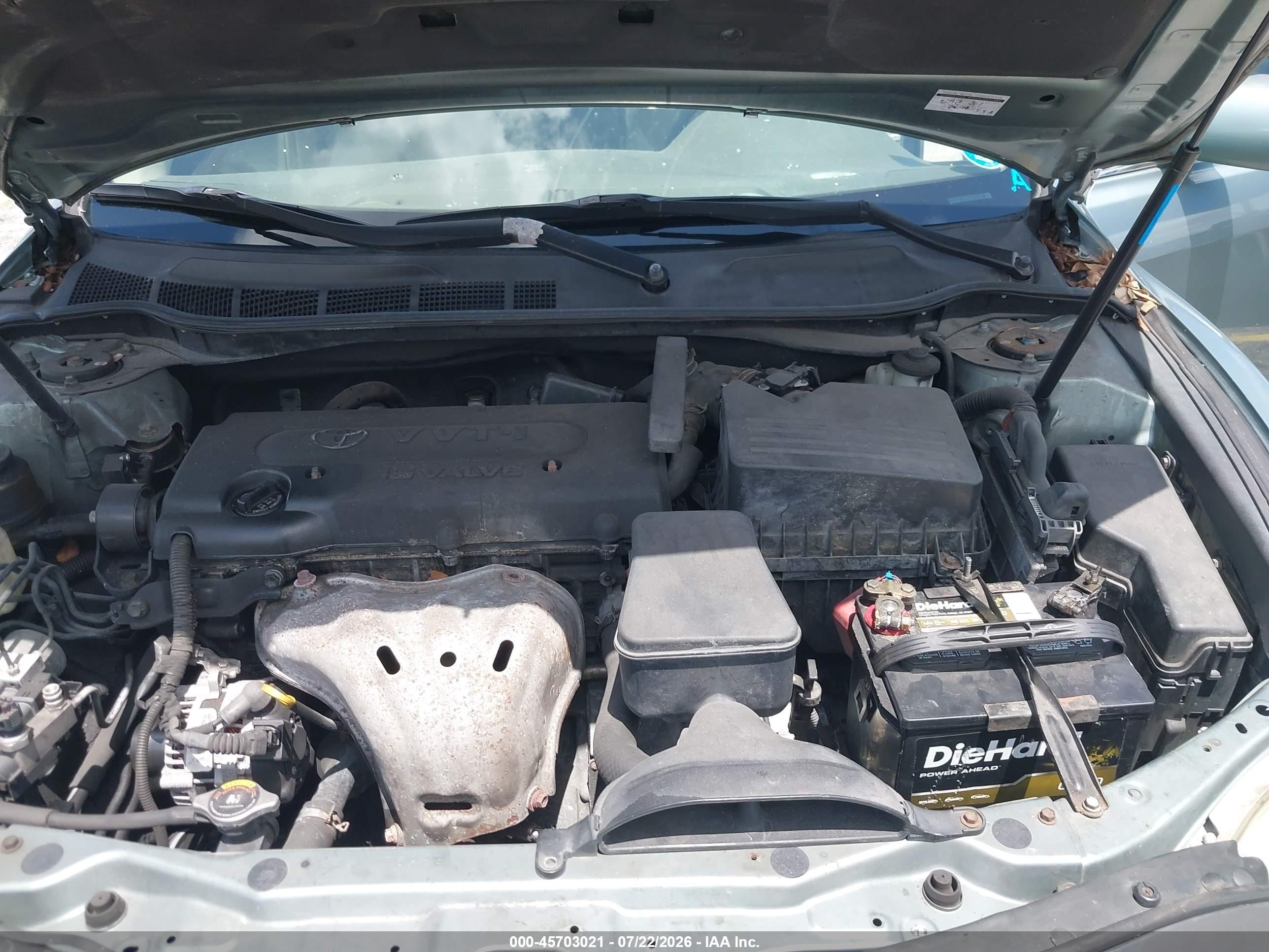 2008 Toyota Camry Le Green vin: 4T1BE46K18U774266