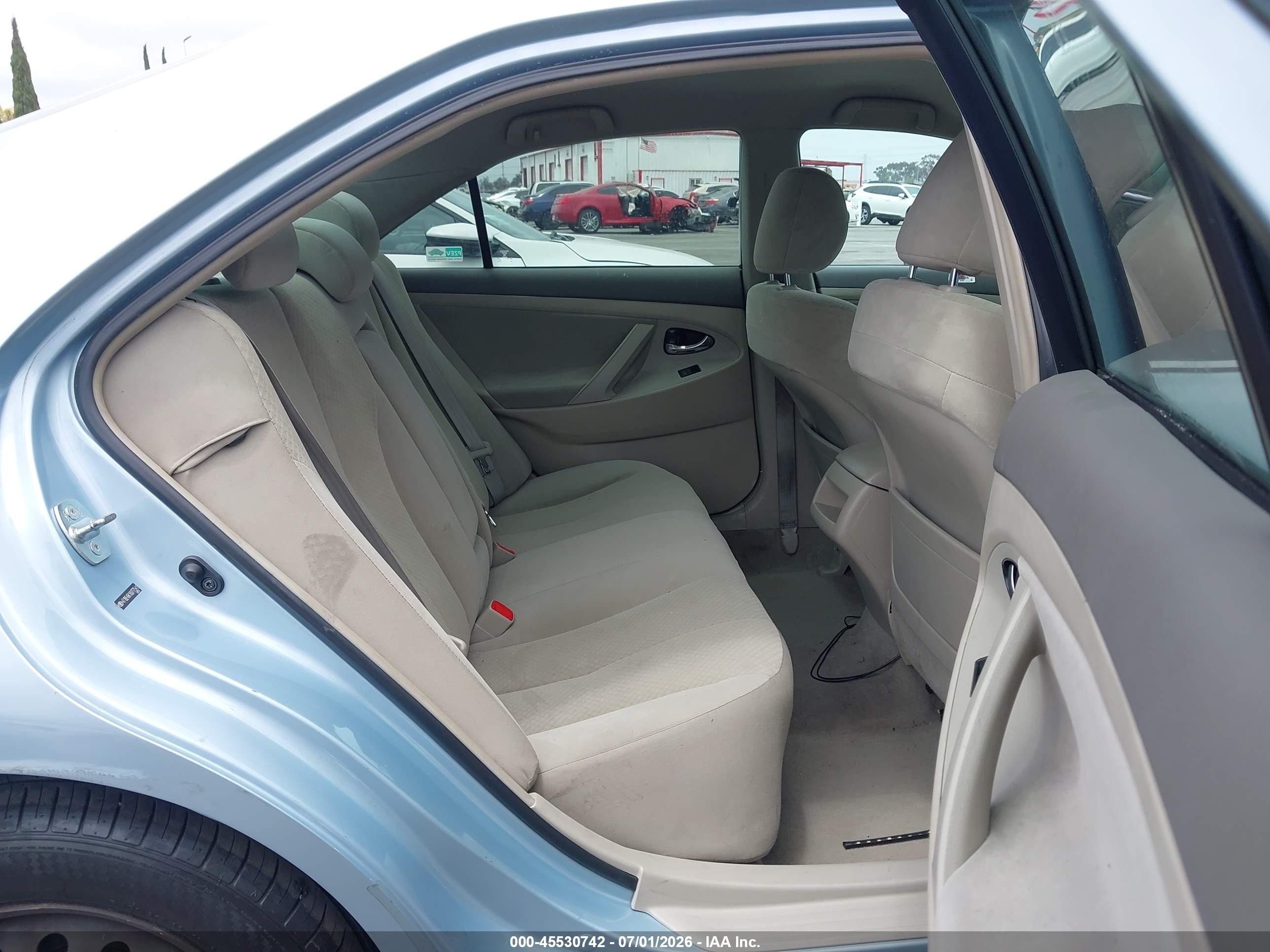 2008 Toyota Camry Le Light Blue vin: 4T1BE46K18U777541