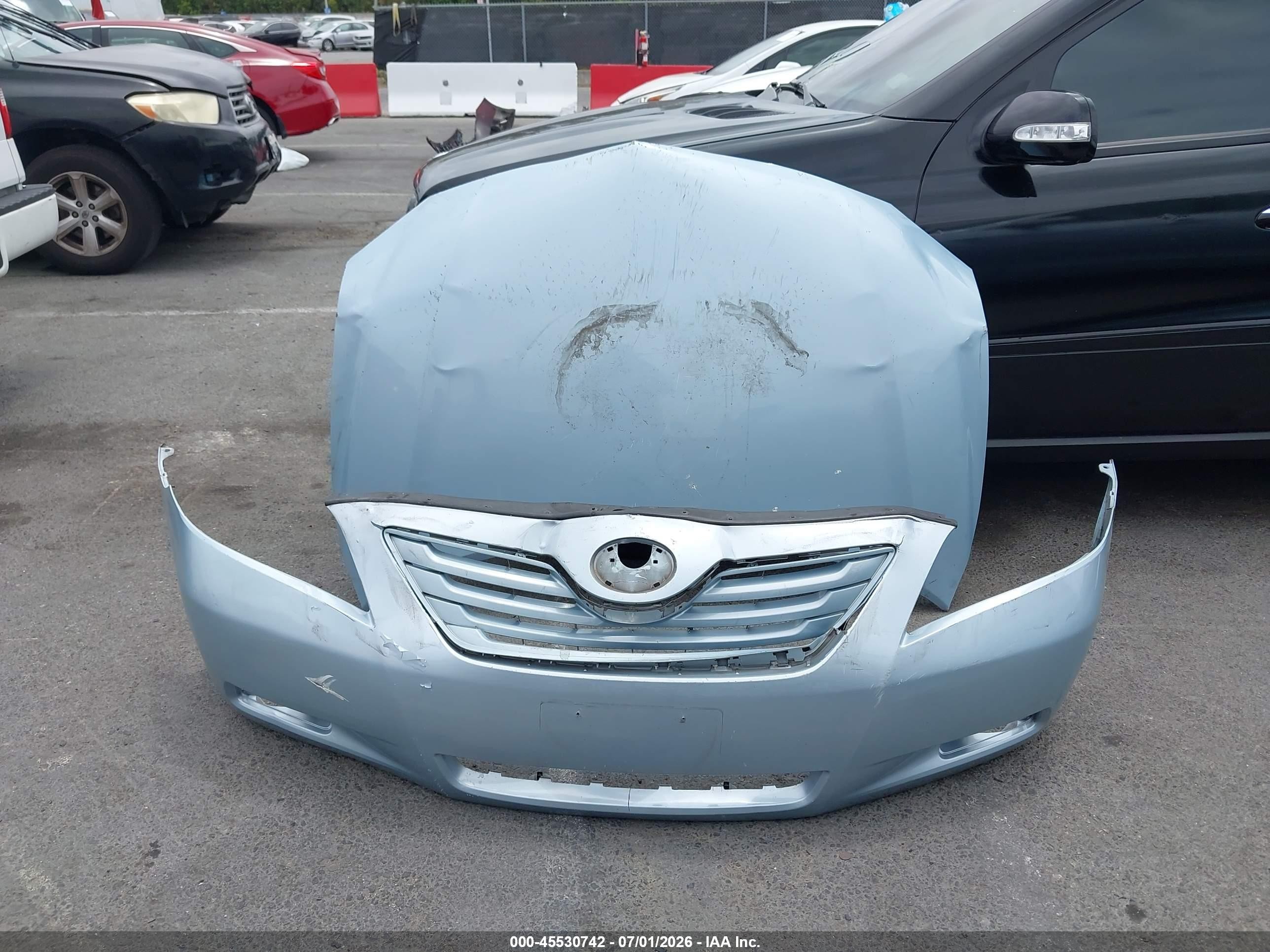 2008 Toyota Camry Le Light Blue vin: 4T1BE46K18U777541