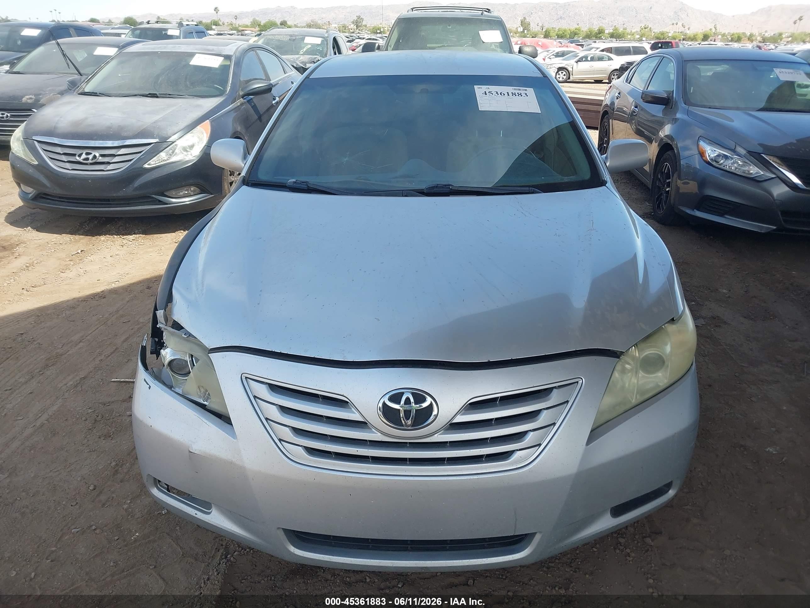 2009 Toyota Camry Le Silver vin: 4T1BE46K19U280412