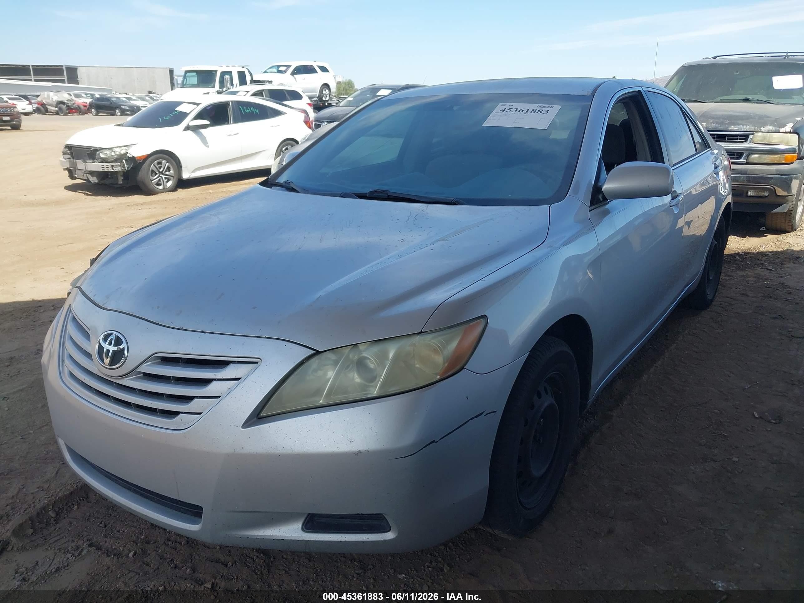 2009 Toyota Camry Le Silver vin: 4T1BE46K19U280412