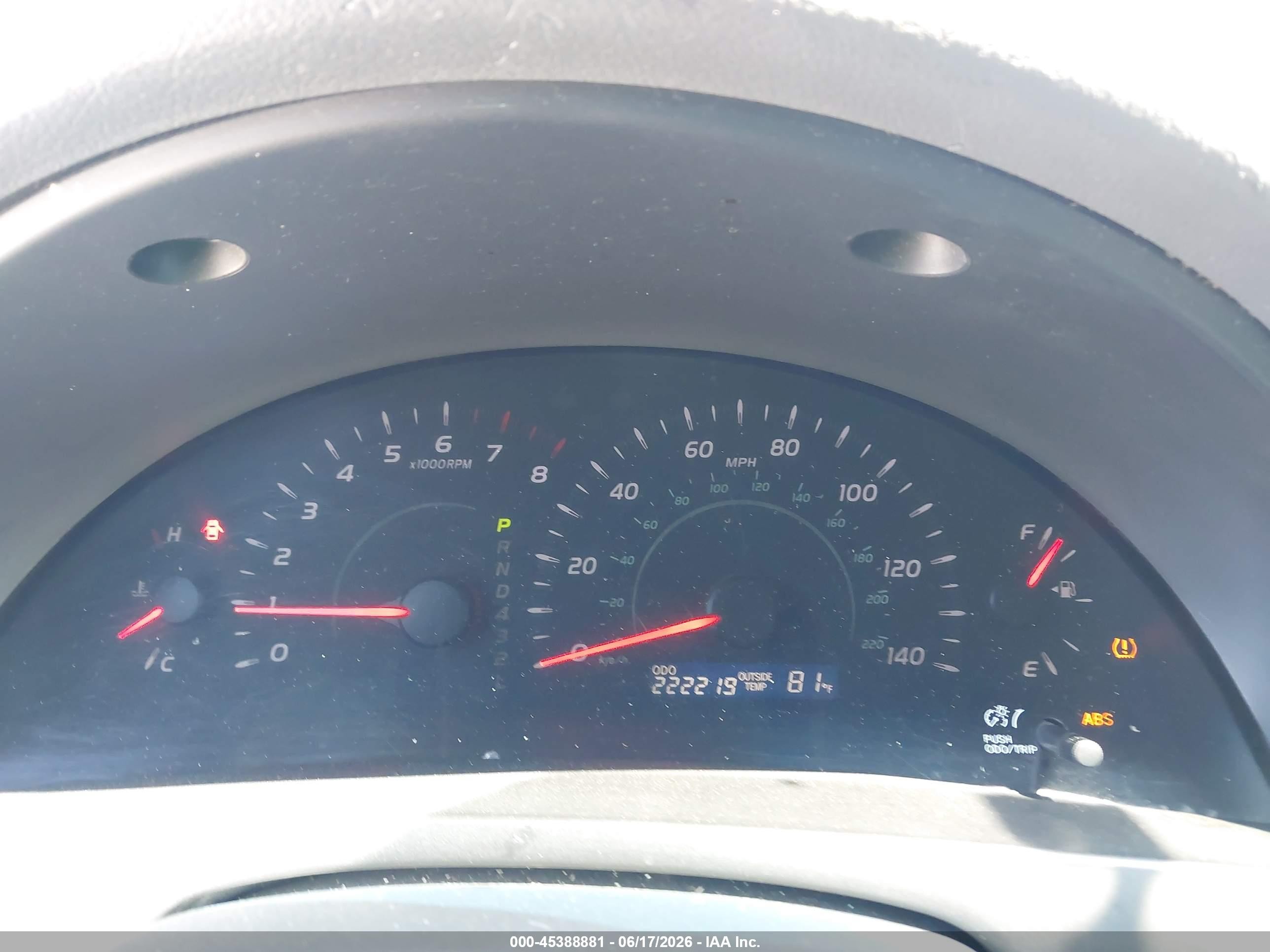 2009 Toyota Camry Le Red vin: 4T1BE46K19U286632