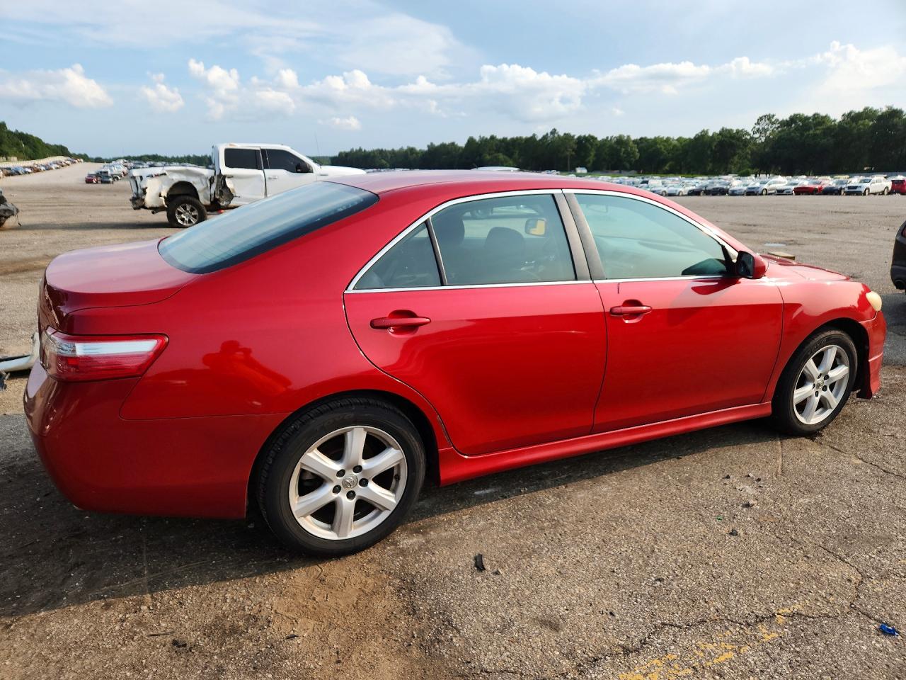 2009 Toyota Camry Se Burgundy vin: 4T1BE46K19U287487