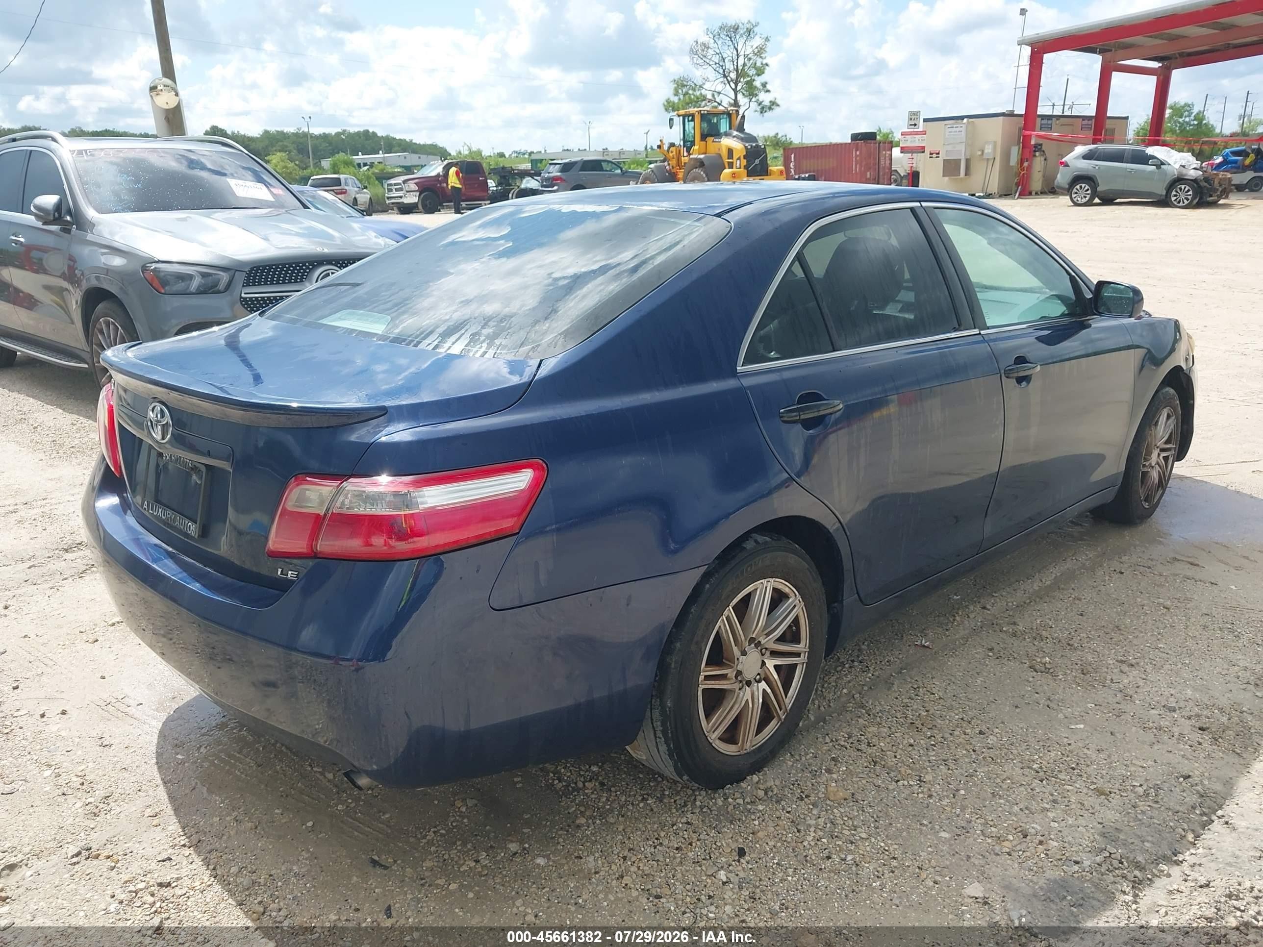 2009 Toyota Camry Le Blue vin: 4T1BE46K19U297839